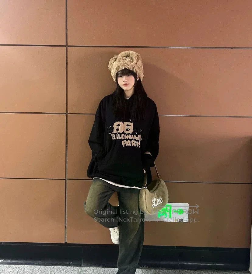 Balenciaga Balenciaga Black Graffiti Hoodie Sweatshirt. Size US M / EU 48-50 / 2 - 3 Thumbnail