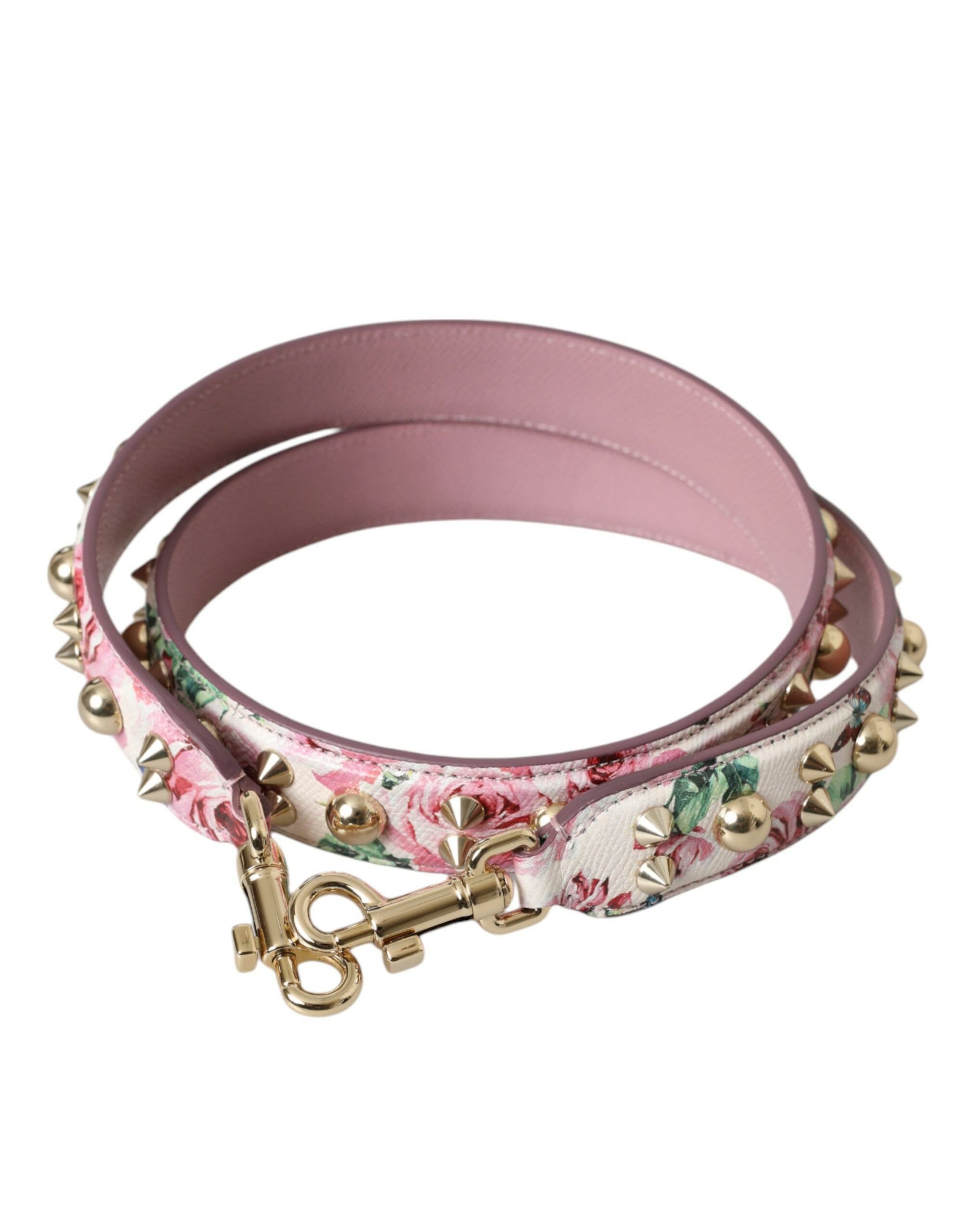 Dolce & Gabbana Pink Floral Handbag Accessory Shoulder Women's Strap Size ONE SIZE - 1 Thumbnail