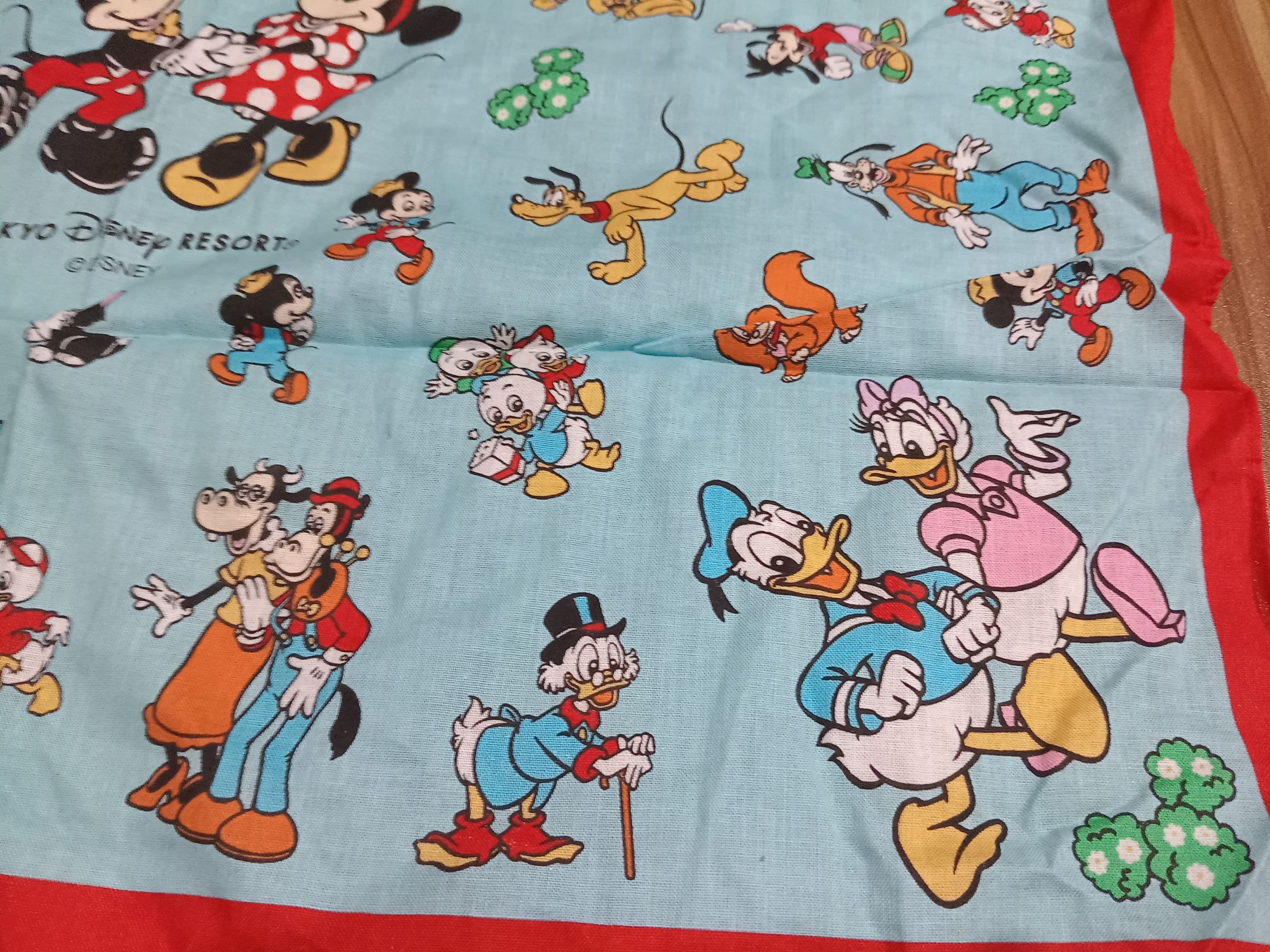 Disney × Vintage Mickey mouse handkerchief bandana Size ONE SIZE - 3 Thumbnail