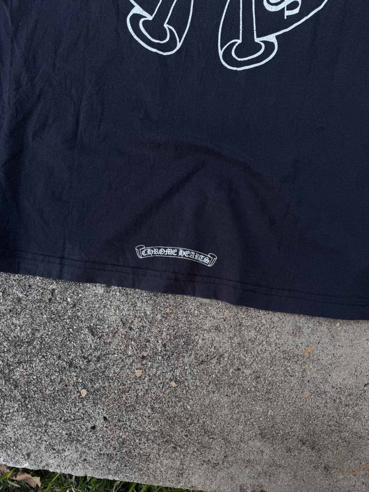 Chrome Hearts × The Rolling Stones Chrome Hearts x The Rolling Stones Faded Black T-Shirt Size US L / EU 52-54 / 3 - 4 Thumbnail