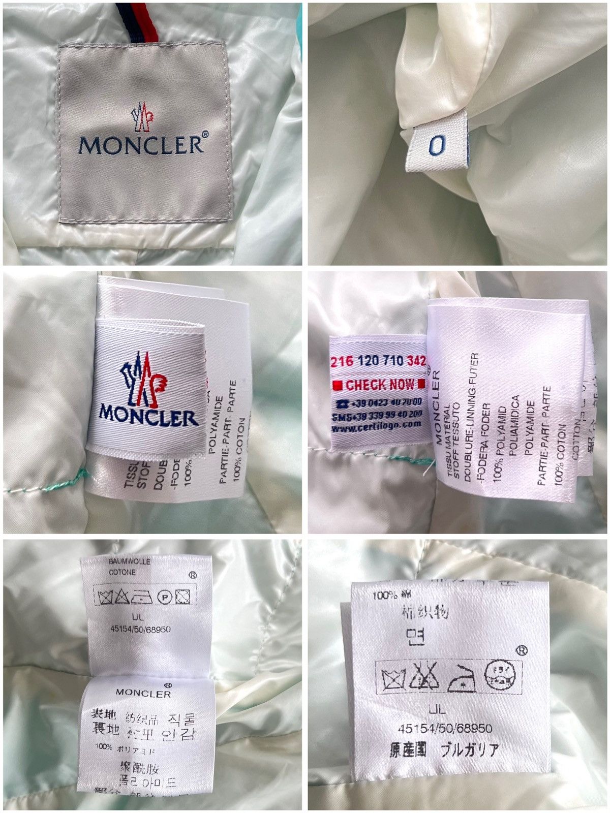Moncler Luxury Moncler Women’s Polyamide Blue Light Jacket Size XS Size XS / US 0-2 / IT 36-38 - 15 Thumbnail