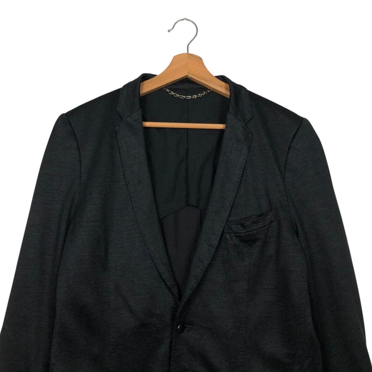 Maison MIHARA YASUHIRO 🔥RICH BLACK COATS JACKET MIHARAYASUHIRO DOUBLE BREASTED Size US S / EU 44-46 / 1 - 5 Thumbnail