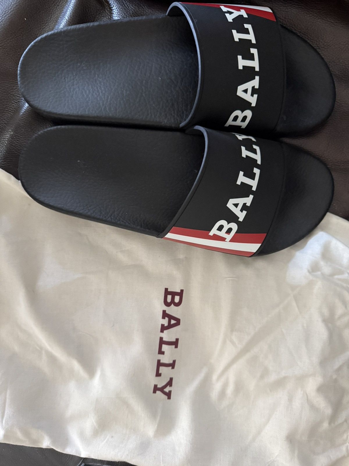 Bally Bally Slides Brand New SZ 44 Size US 11 / EU 44 - 2 Thumbnail