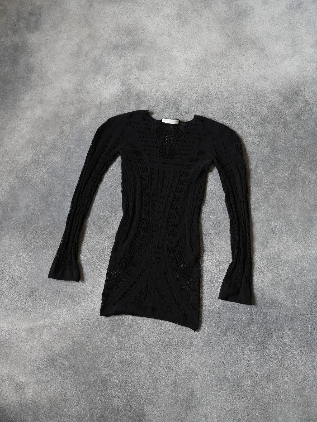 Alexander McQueen S/S 2009 Alexander McQueen Eiffel Tower Openwork Mesh Top Size S / US 4 / IT 40 - 5 Thumbnail