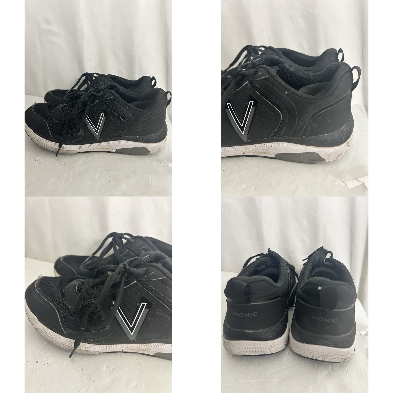 Vionic Vionic Walk Strider Sneakers Women Size 8 Black White Low Top Athletic Walking Sneakers Womens Size M / US 6-8 / IT 42-44 - 8 Thumbnail
