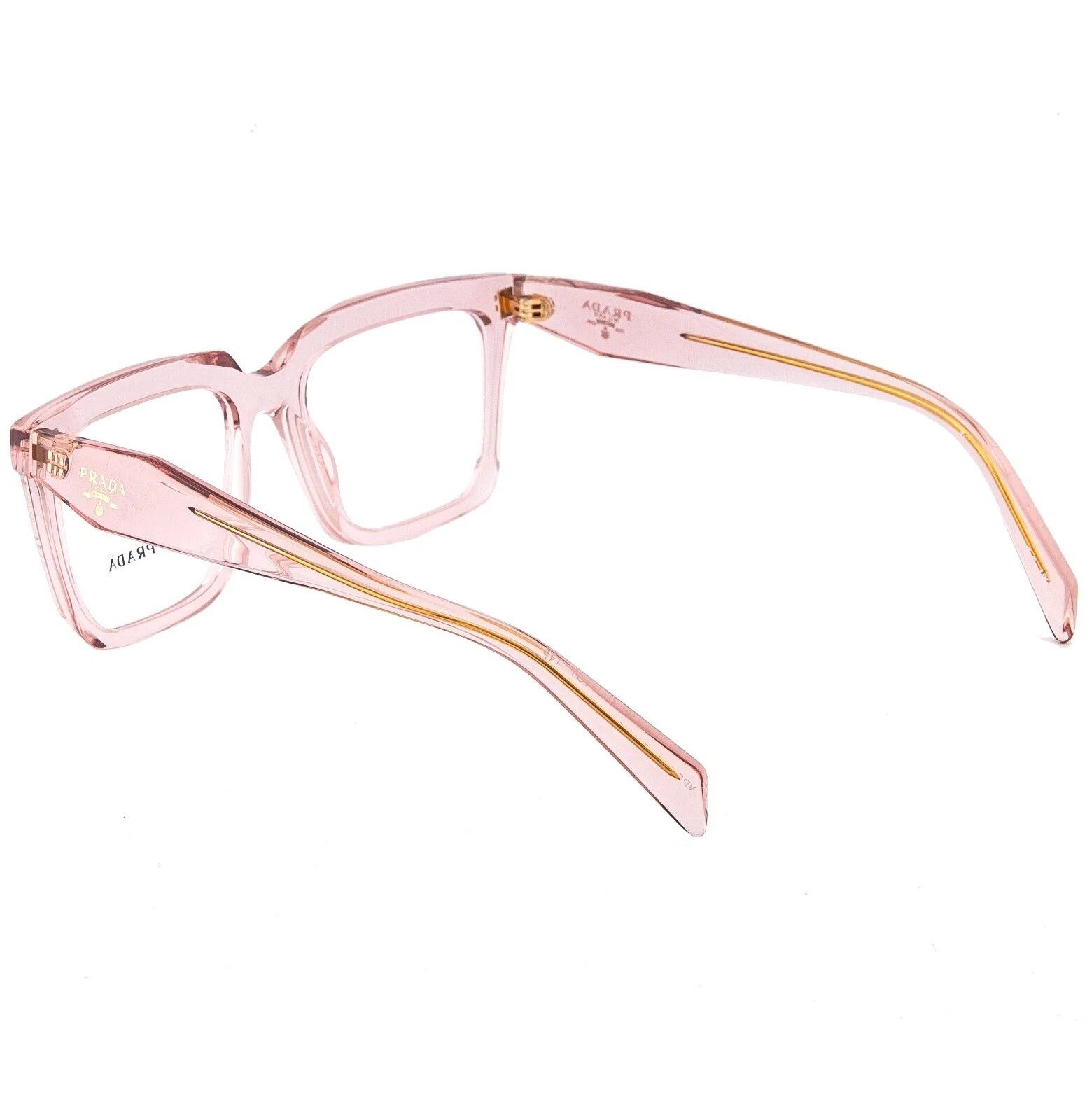 Prada PRADA SYMBOLE PRA19V Crystal Pink Triangle Logo A19V A19 Size ONE SIZE - 4 Thumbnail