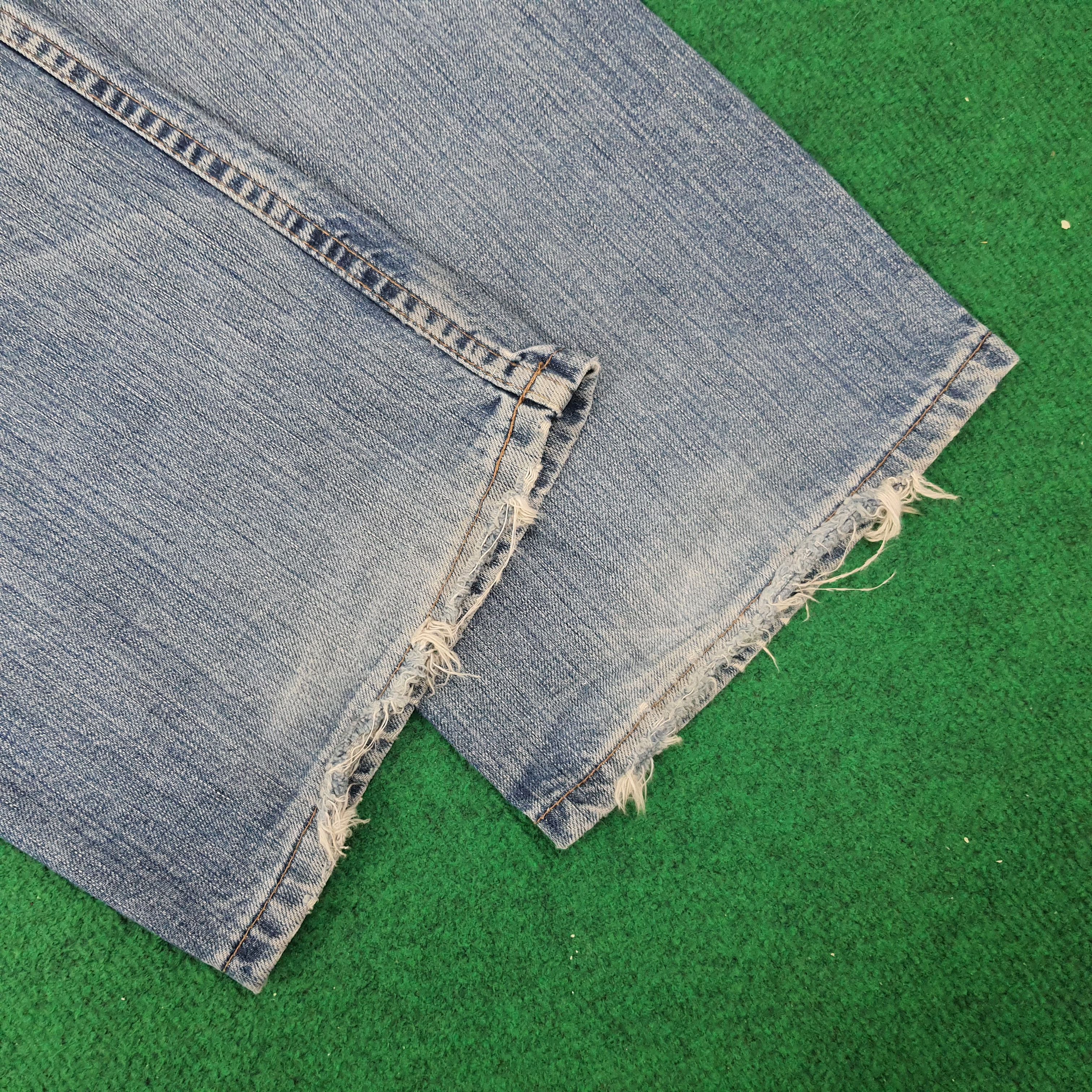 Stussy Vintage Stussy Authentic Workgear Custom Logo Jeans C228N11 Size US 35 - 5 Thumbnail