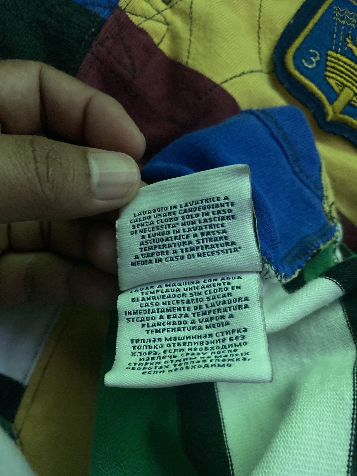 Polo Ralph Lauren VINTAGE POLO RALPH LAUREN RUGBY SHIRT MULTI COLOUR Size US M / EU 48-50 / 2 - 10 Thumbnail