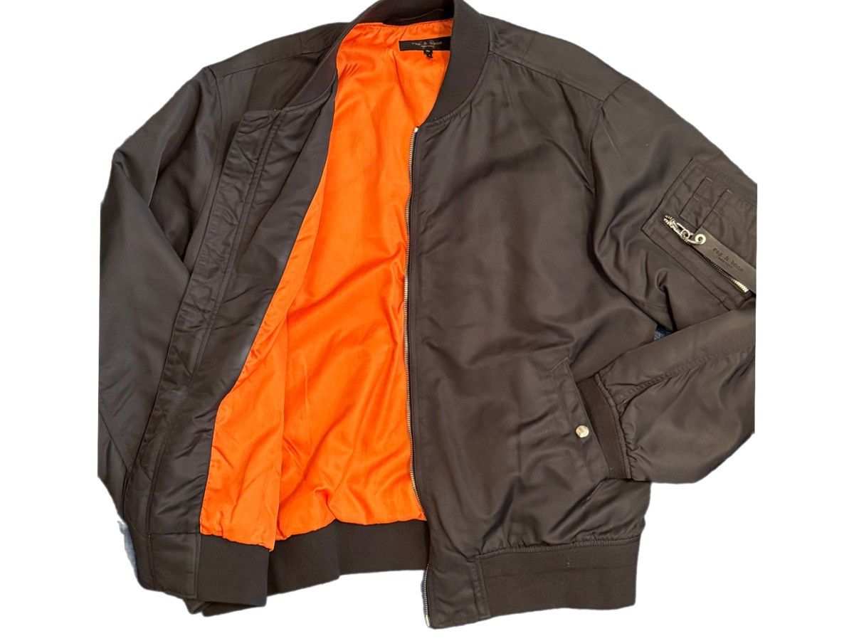 Rag & Bone Rag & Bone Orange Bomber Size US XL / EU 56 / 4 - 1 Thumbnail