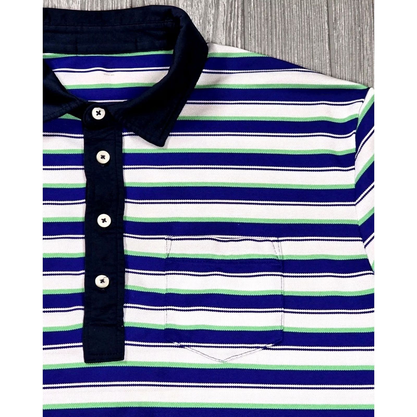 RLX Ralph Lauren RLX Polo Golf Shirt Men M Blue Green Short Sleeve Pique Polo Shirt Multicolor Victory Striped Logo 3 Tree 90s Theme Golf RLX Ralph Lauren Size US M / EU 48-50 / 2 - 3 Thumbnail