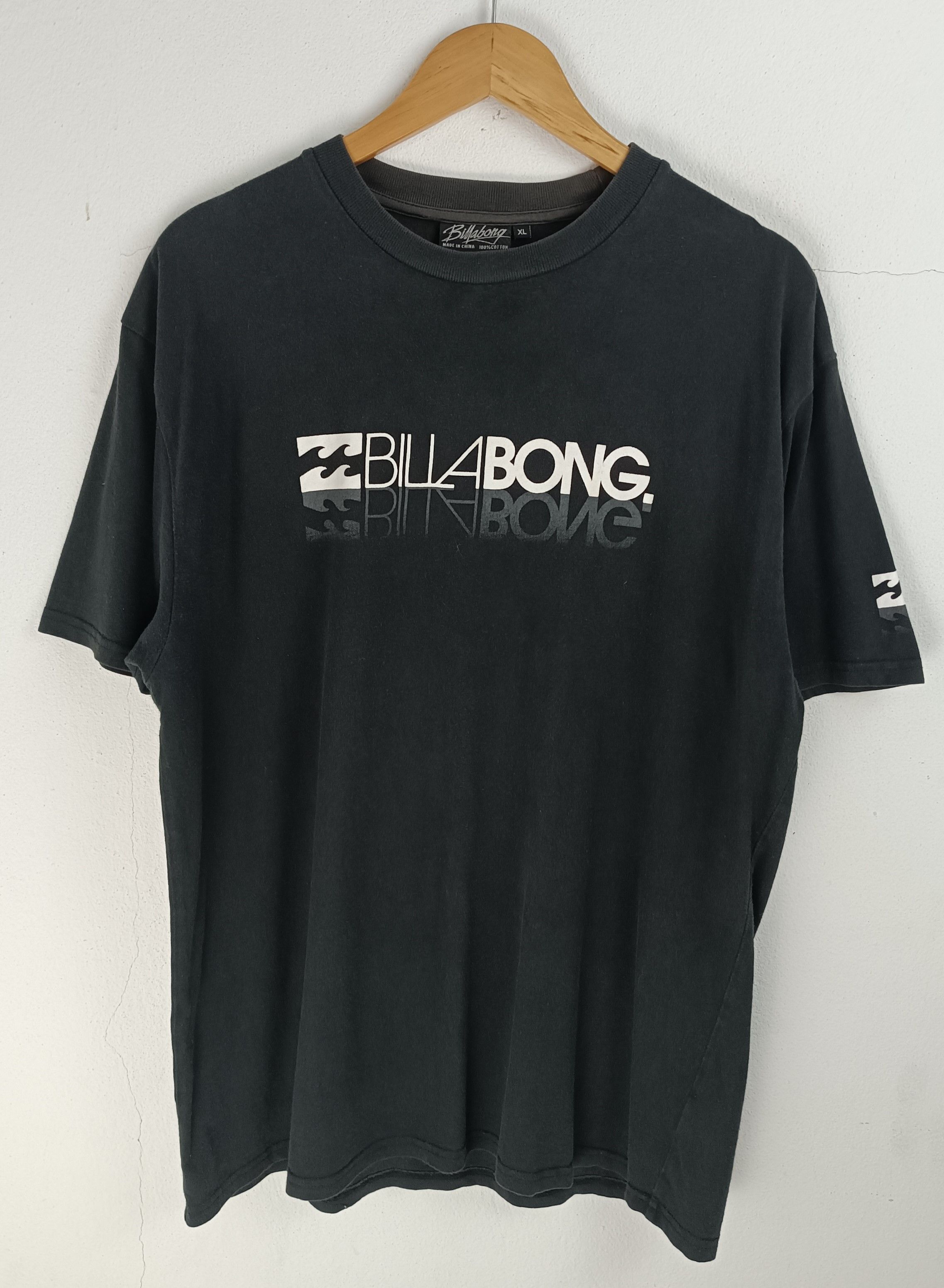 Billabong VINTAGE Y2K BILLABONG CLASSIC BIG LOGO FADED TEE VERY RARE Size US L / EU 52-54 / 3 - 3 Thumbnail