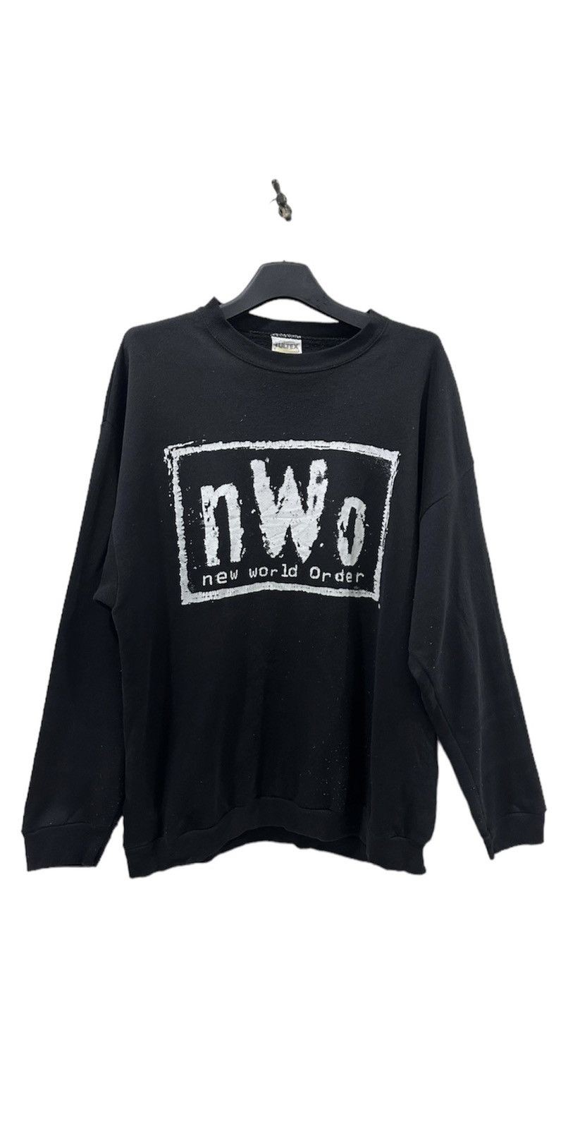 Vintage 90’s NWO Crewneck Sweatshirts Size US XL / EU 56 / 4 - 1 Thumbnail
