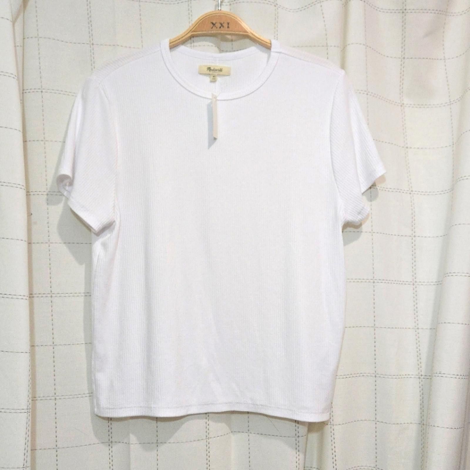 Madewell Madewell Drapey Rib Tee XXS Size XXS / US 00 / IT 34 - 3 Thumbnail