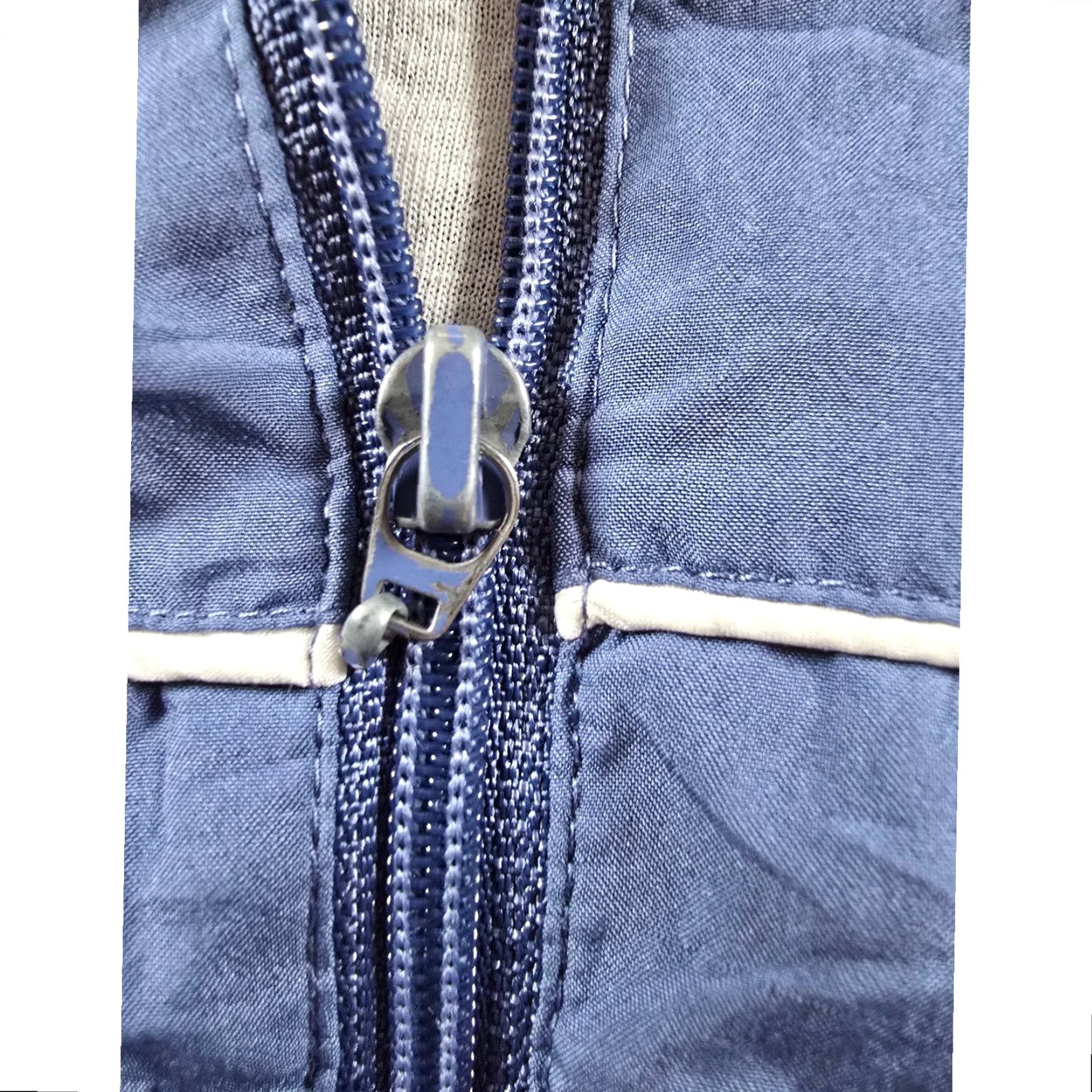 Reebok VINTAGE Reebok Track Jacket Mens L Blue Black Windbreaker Full Zip White Pockets Zipped Pockets Casual Activewear Size US L / EU 52-54 / 3 - 7 Thumbnail