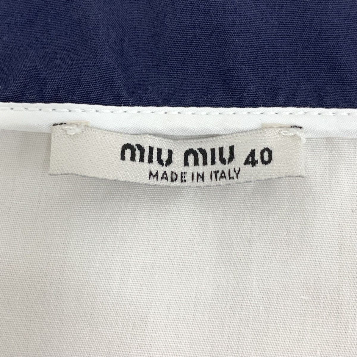 Miu Miu Miu Miu White Sailor Collar Cotton Short Sleeve Dress K26WX Size M / US 6-8 / IT 42-44 - 6 Thumbnail