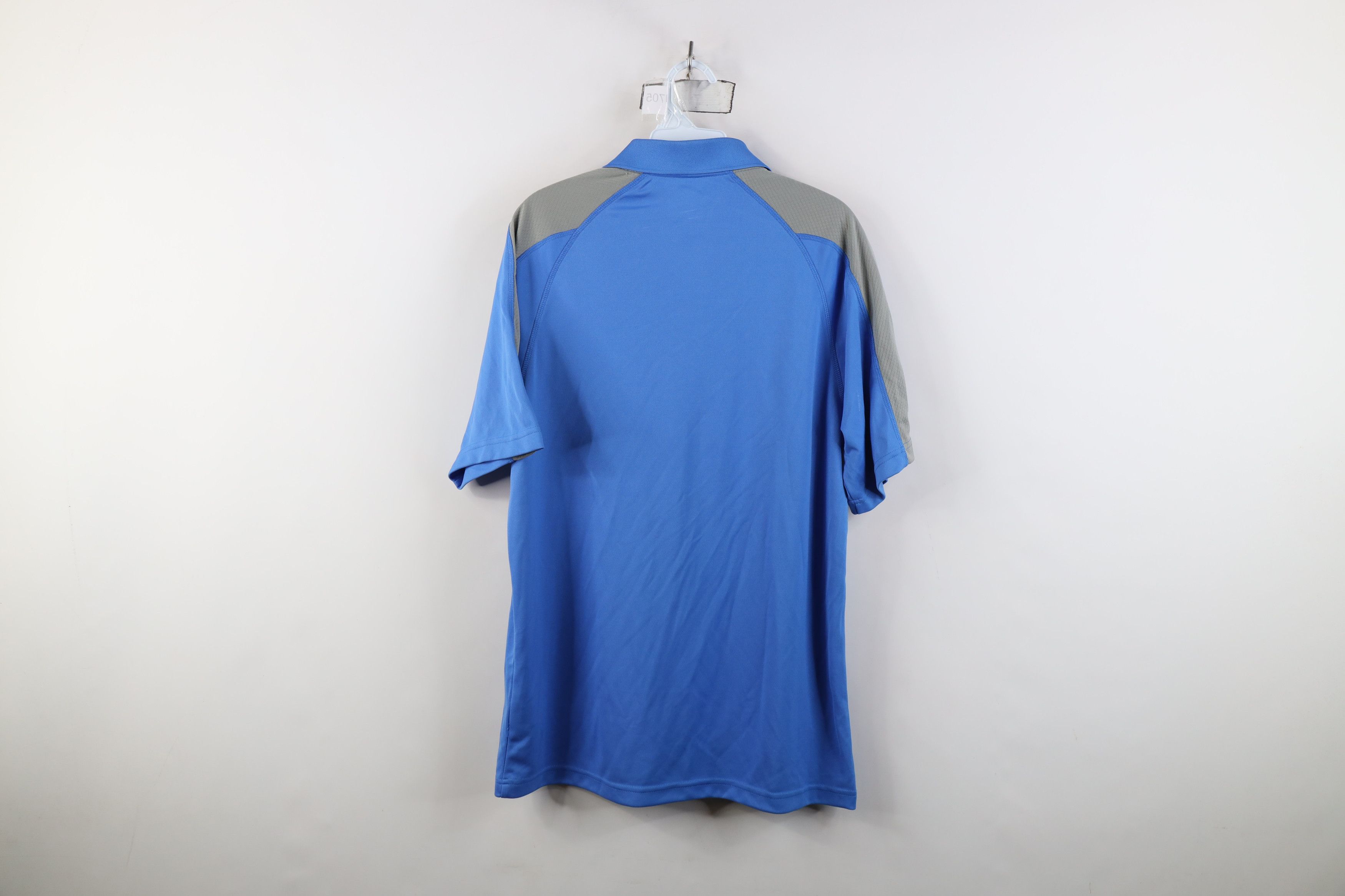 Vintage Vintage Y2K NFL Lions Football Collared Golf Polo Shirt Blue Size US M / EU 48-50 / 2 - 14 Thumbnail