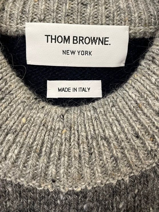 Thom Browne Thom browne Size 38 Tibetan blue and gray color block four Size US XXS / EU 40 - 5 Thumbnail