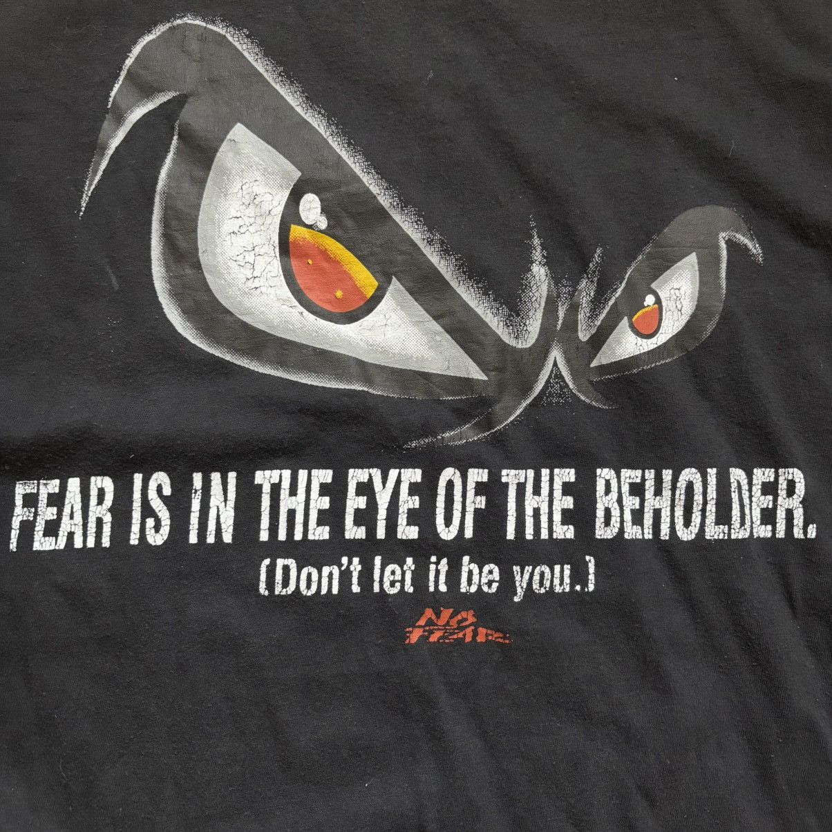 Hysteric Glamour Vintage Y2K No Fear Tee FEAR IS IN THE EYE OF THE BEHOLDER Size US M / EU 48-50 / 2 - 3 Thumbnail