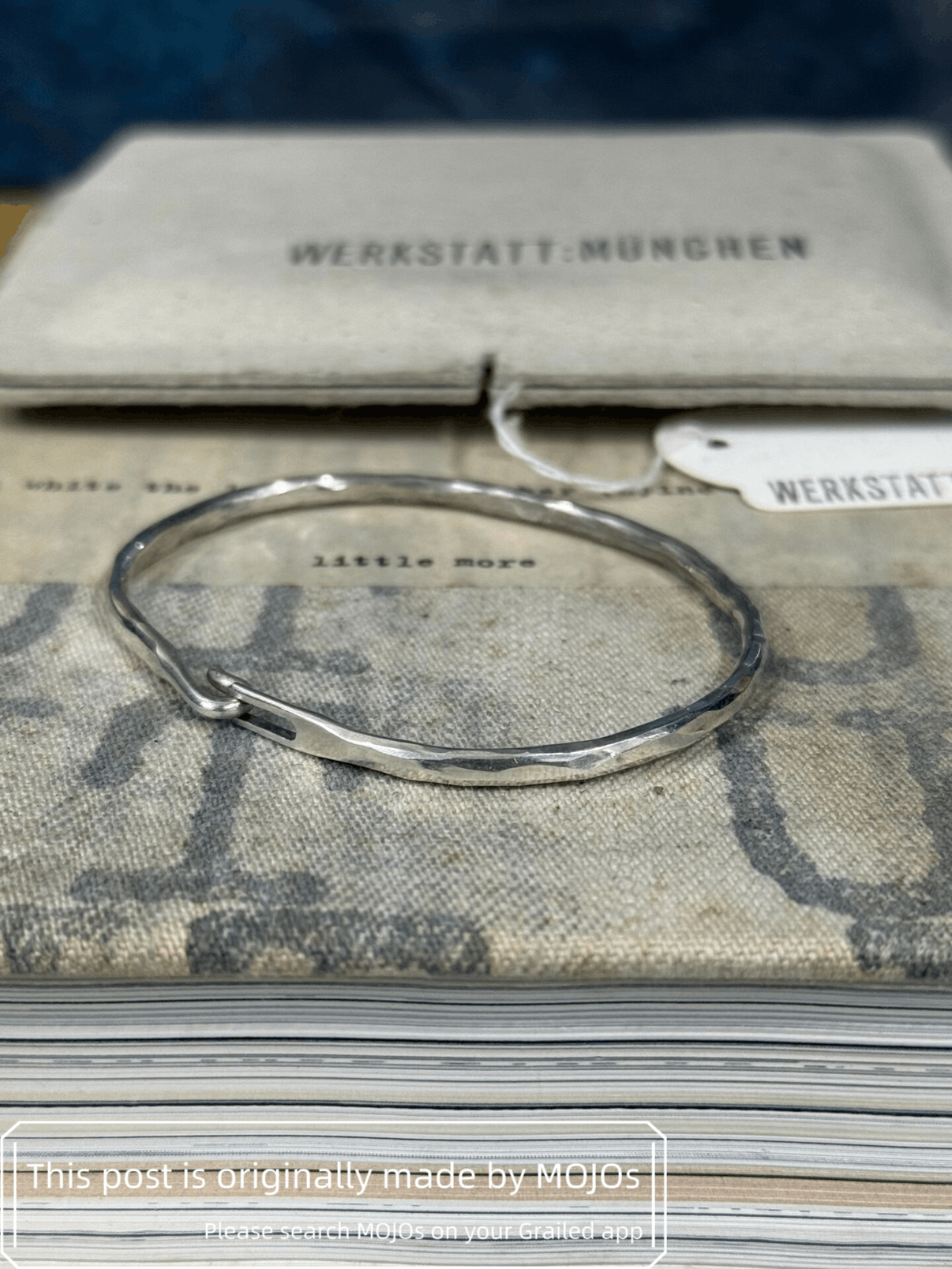 Werkstatt Munchen Sz S Werkstatt Munchen M2640 Silver 925 Bracelet mojos2 Size ONE SIZE - 5 Thumbnail