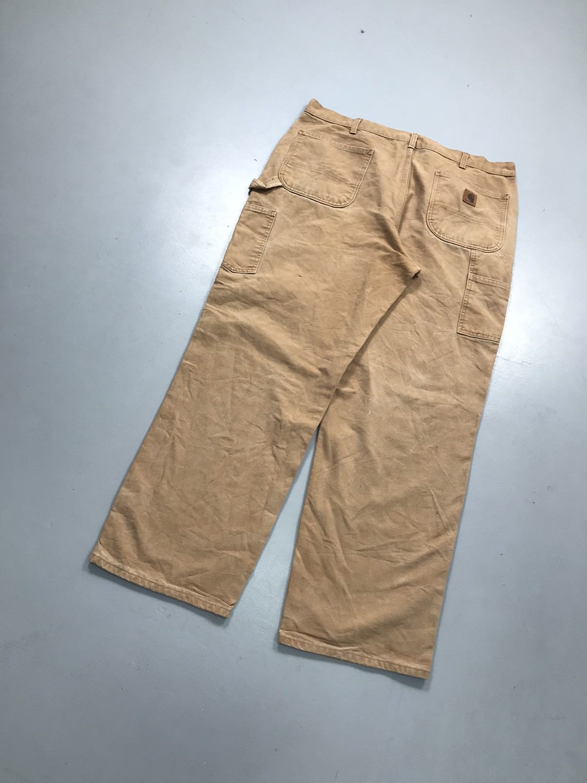 Carhartt Vintage carhsrtt B11 BRN carpenter denim Size US 40 / EU 56 - 9 Thumbnail