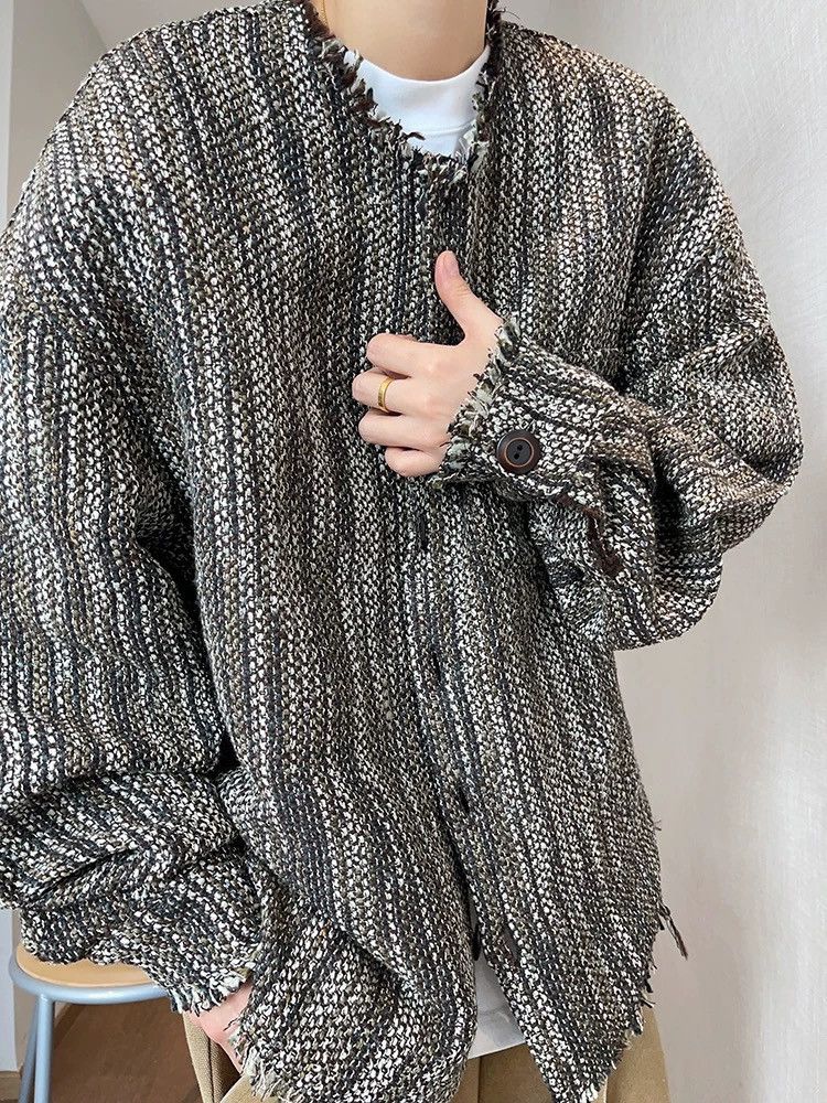 Japanese Brand × Vintage Retro fashion y2k oversized distressed frayed raw jacket Size US M / EU 48-50 / 2 - 1 Thumbnail