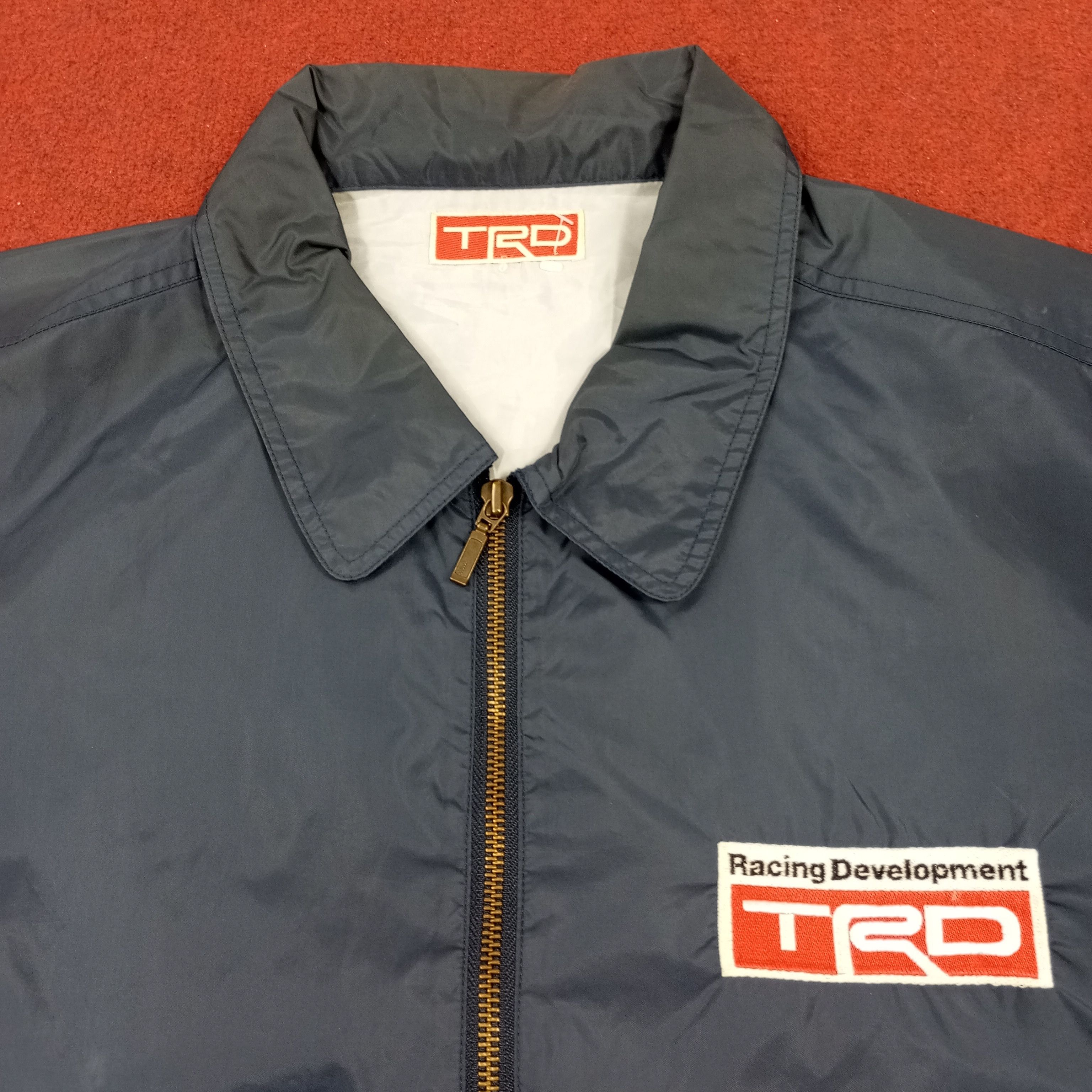 Vintage TRD Toyota Motorsports Racing Workwear Style Jacket Size US XL / EU 56 / 4 - 4 Thumbnail