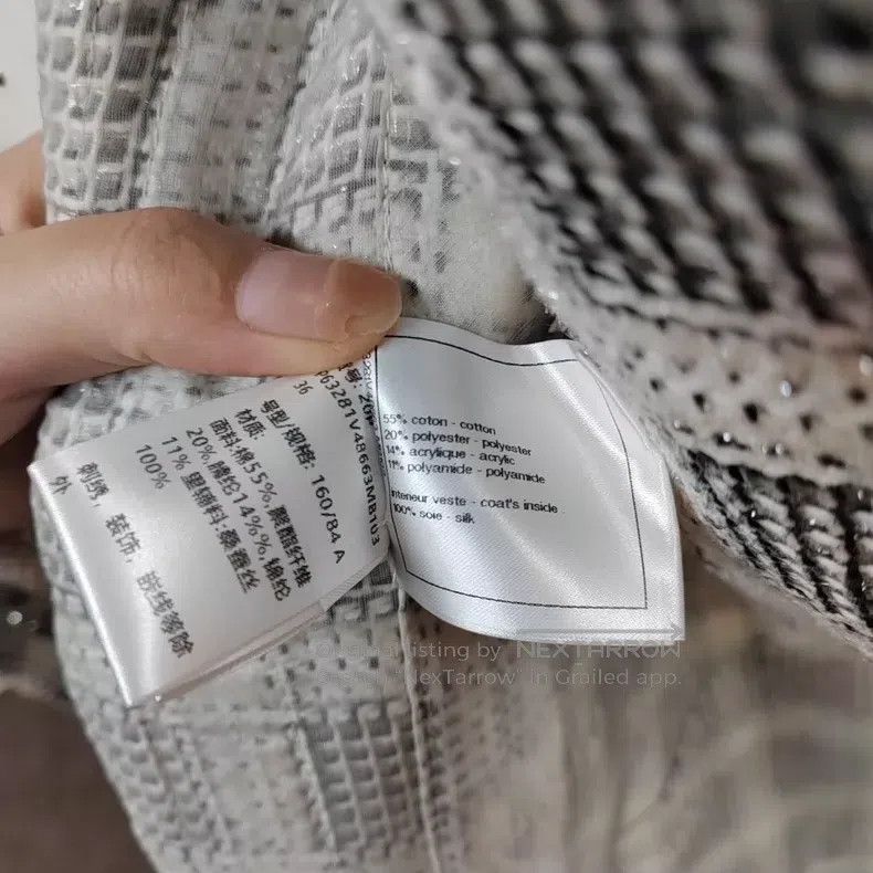 Chanel Chanel Tweed coat Size XS / US 0-2 / IT 36-38 - 6 Thumbnail