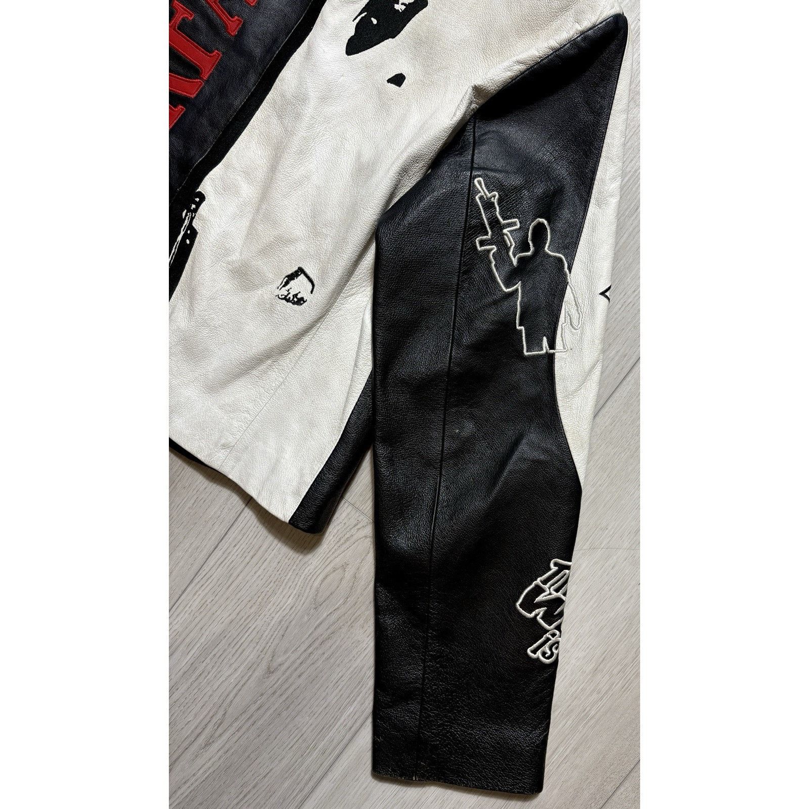 JH Design Scarface Licensed JH Design Leather Jacket Y2K Womens L Size L / US 10 / IT 46 - 13 Thumbnail