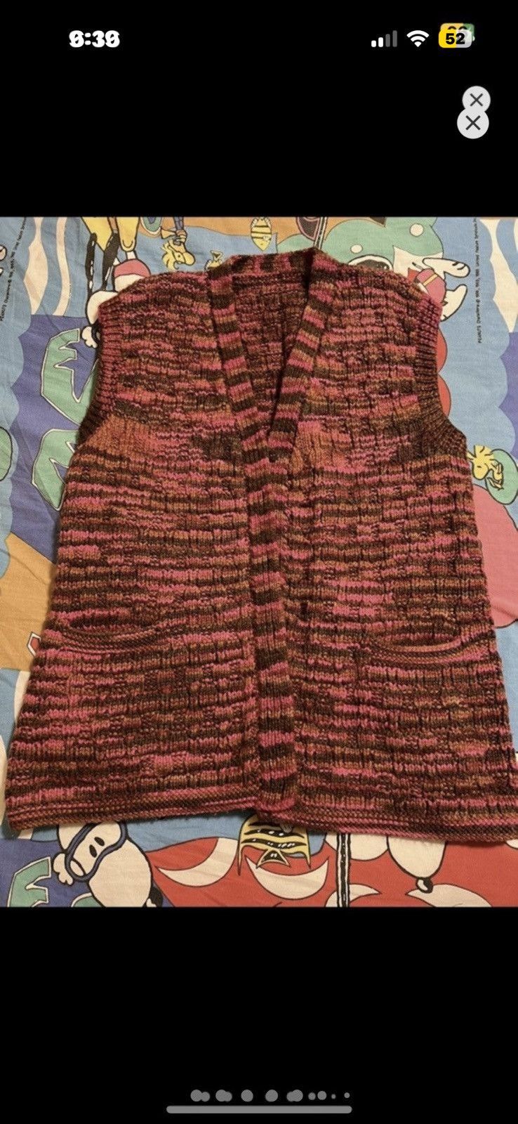 ***FINAL DROP***RARE 90s MISSONI STYLE HEAVY KNIT VEST S-M