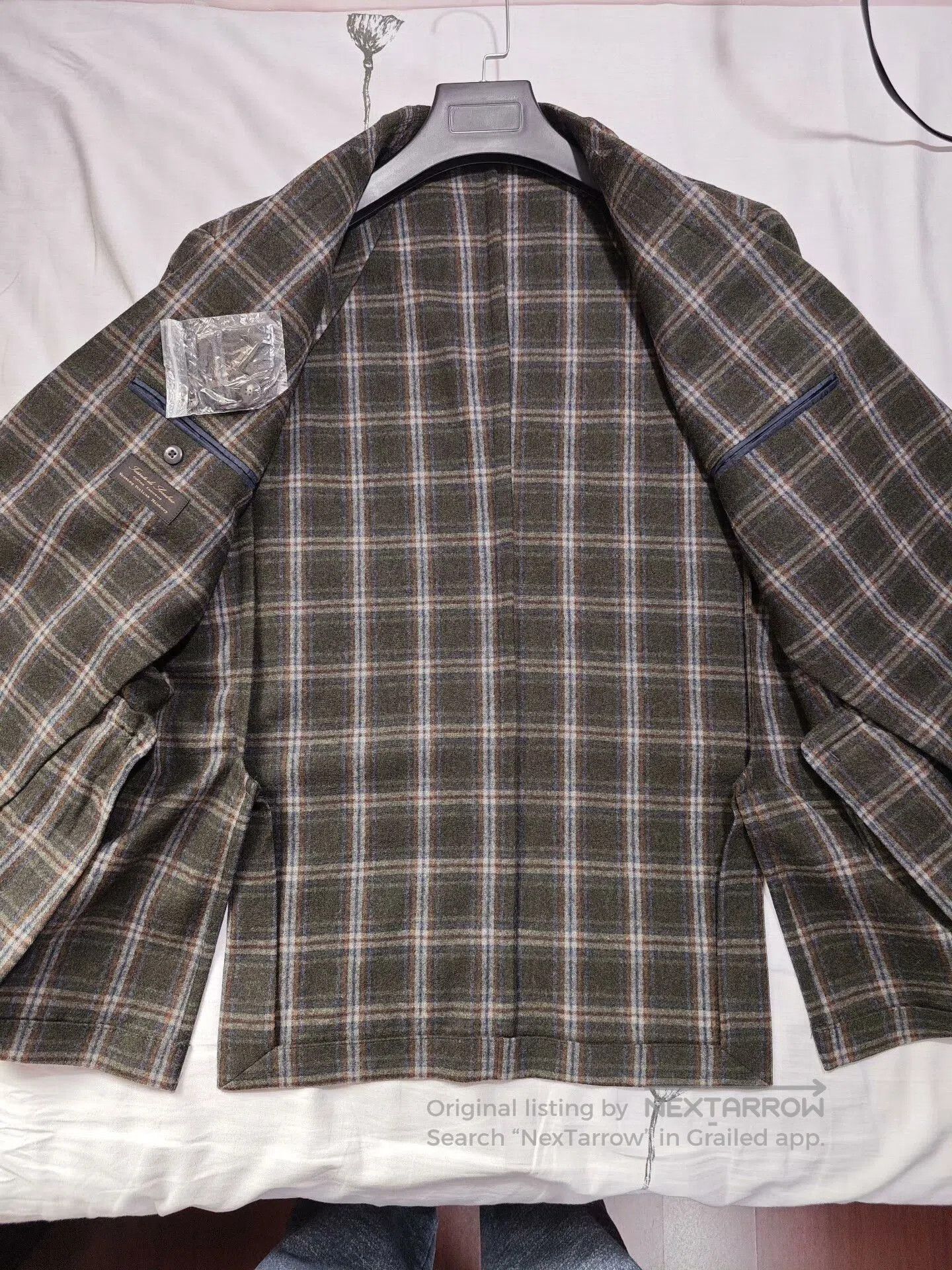 SARTORIO Italian Wool Casual Custom Suit. Size US L / EU 52-54 / 3 - 6 Thumbnail