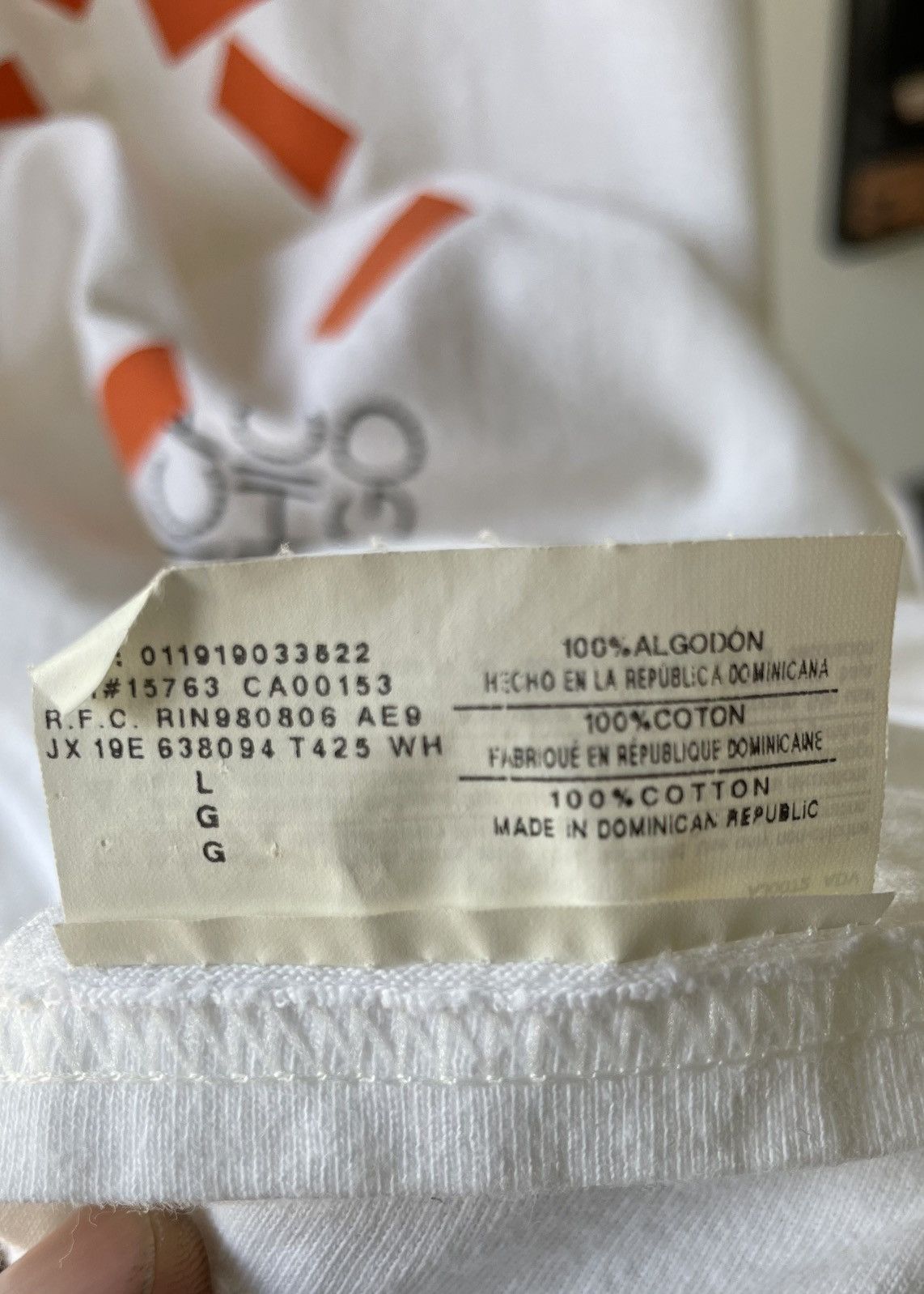 Off-White Virgil Abloh MCA Chicago Figures of Speech T- Shirt Size US L / EU 52-54 / 3 - 5 Thumbnail