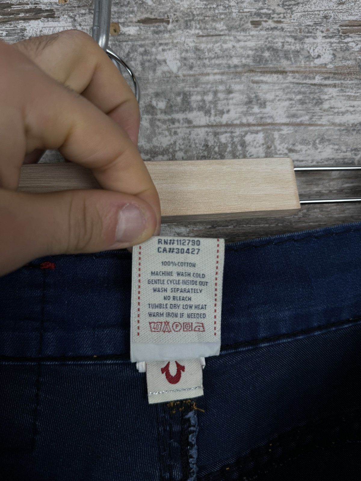 Japanese Brand × True Religion × Vintage Mens Vintage True Religion Jeans Japanese style denim pants Size US 31 - 14 Thumbnail
