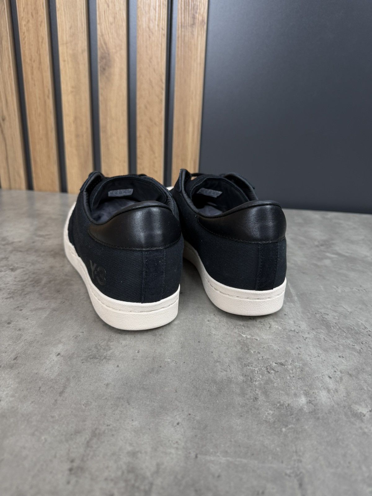 Y-3 Adidas Y-3 Yohji Star Black Sneakers Size US 11.5 Size US 11.5 / EU 44-45 - 5 Thumbnail