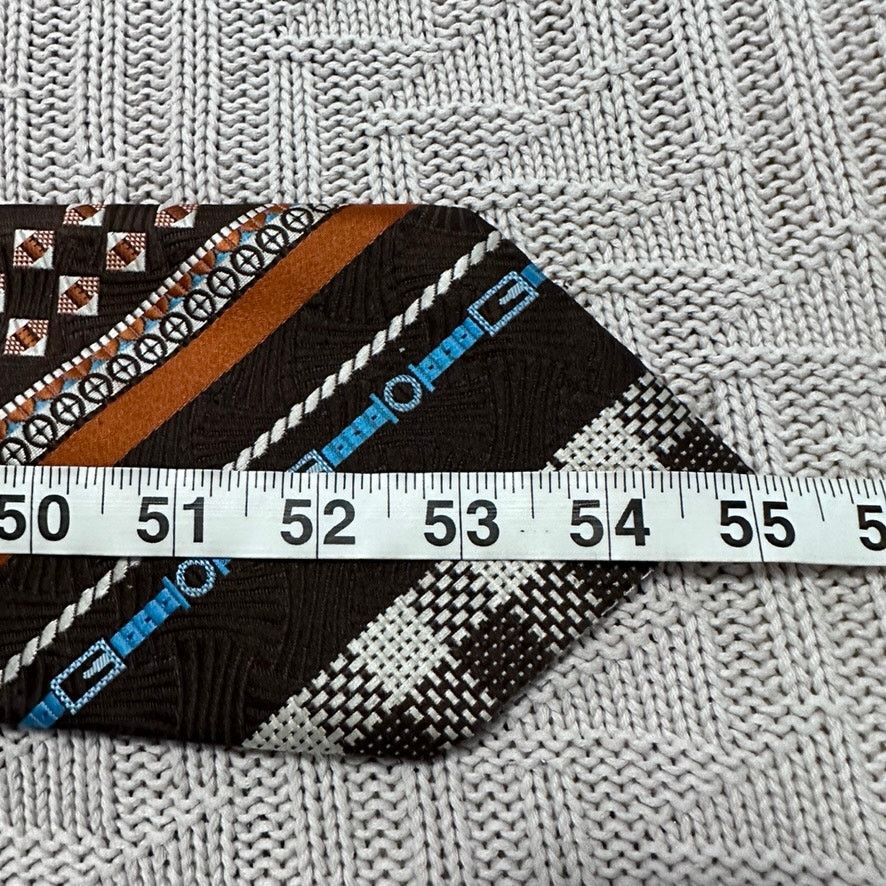 Oleg Cassini Vintage Oleg Cassini brown 70s southwestern tie Size ONE SIZE - 4 Thumbnail
