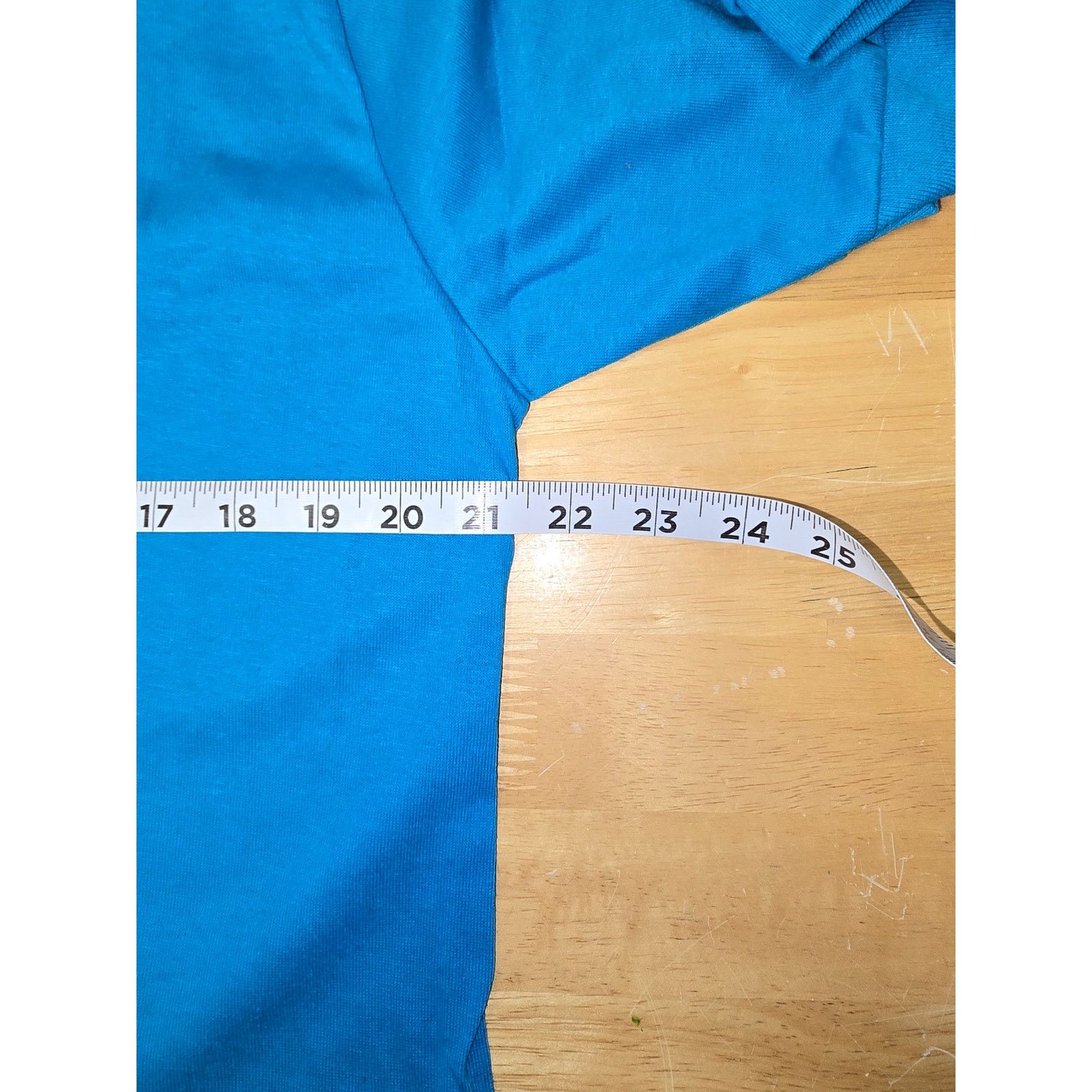 Vintage Vintage Polo Shirt Blue Mens Large Blank Top VTG 90s L Size US L / EU 52-54 / 3 - 4 Thumbnail