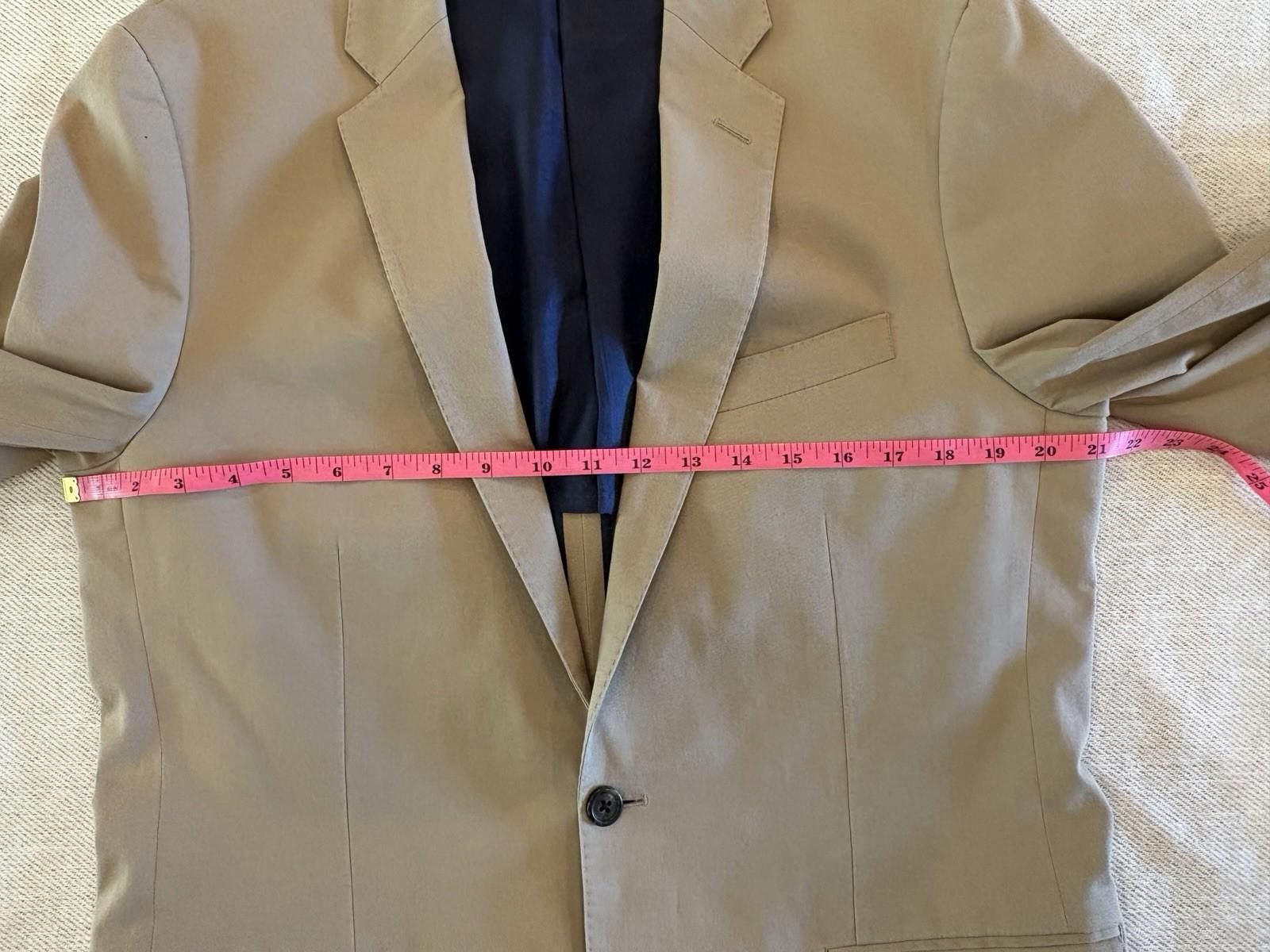 J.Crew J Crew Blazer Ludlow Jacket Woven Mens 42L Larusmiani Italy Size 42L - 4 Thumbnail