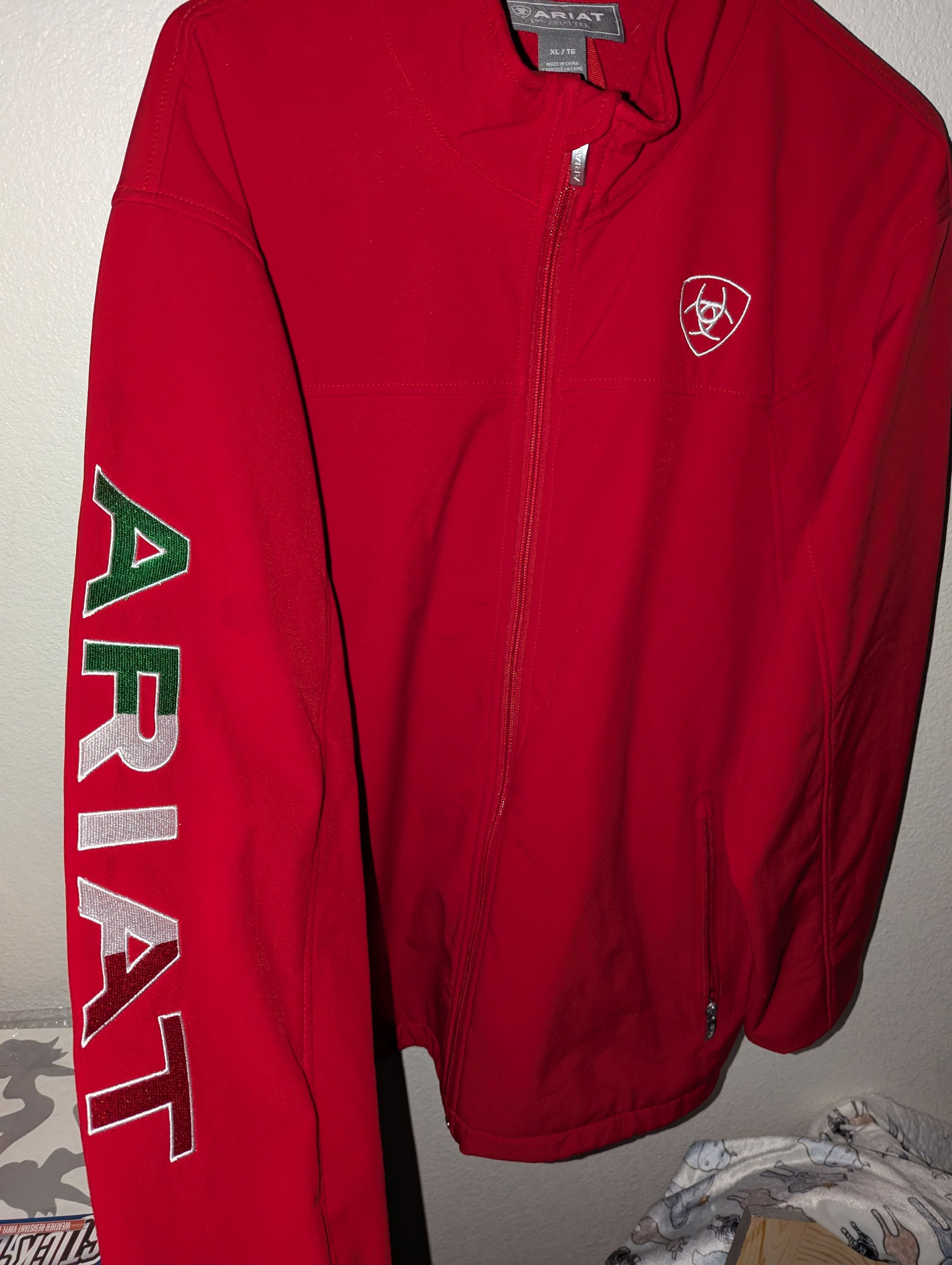 Ariat × Carhartt Red Ariat Mexico Team Jacket size XL men's Size US XL / EU 56 / 4 - 3 Thumbnail