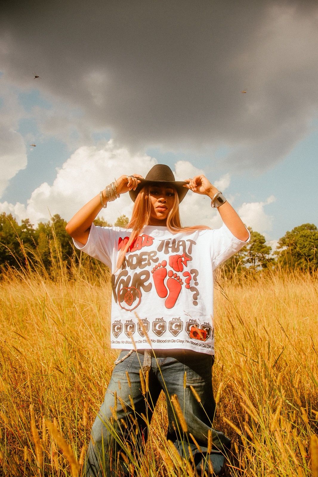 Other Red Clay ‘WTUYF’ T-Shirt (S) (White) Size US S / EU 44-46 / 1 - 5 Thumbnail
