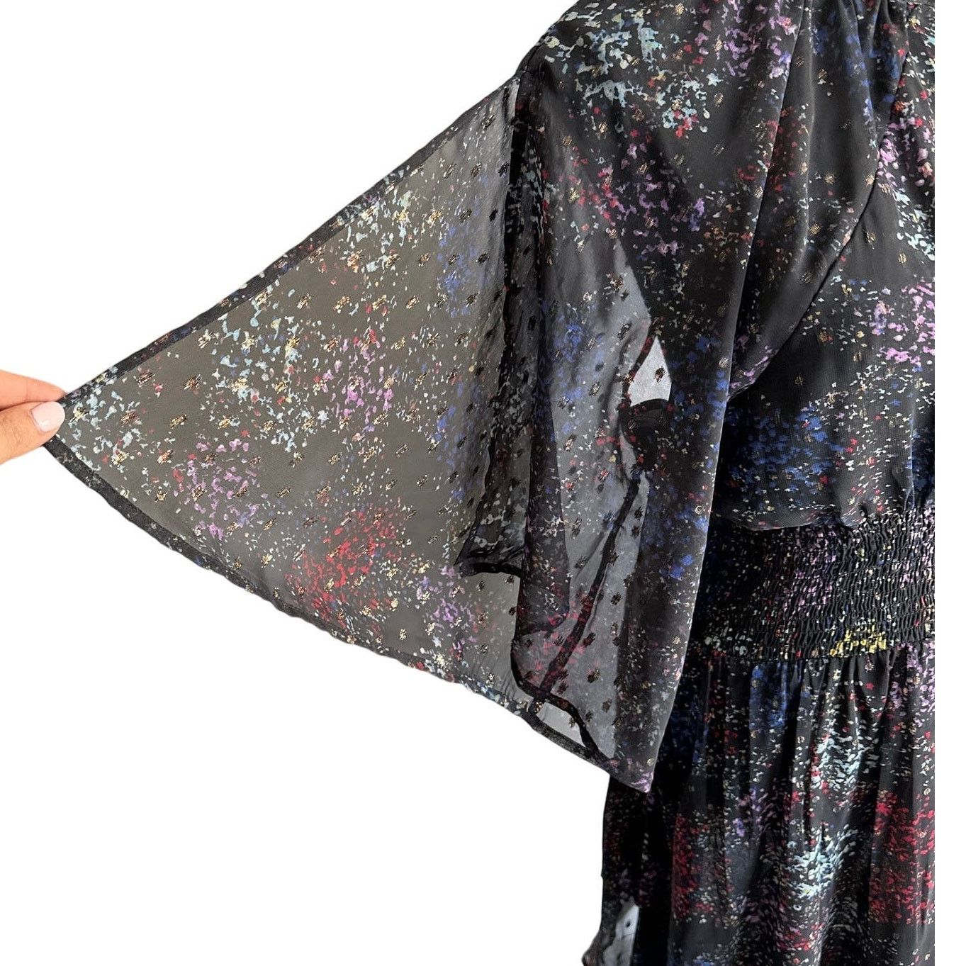 Free People Free People Black Dress Sz M Size M / US 6-8 / IT 42-44 - 6 Thumbnail