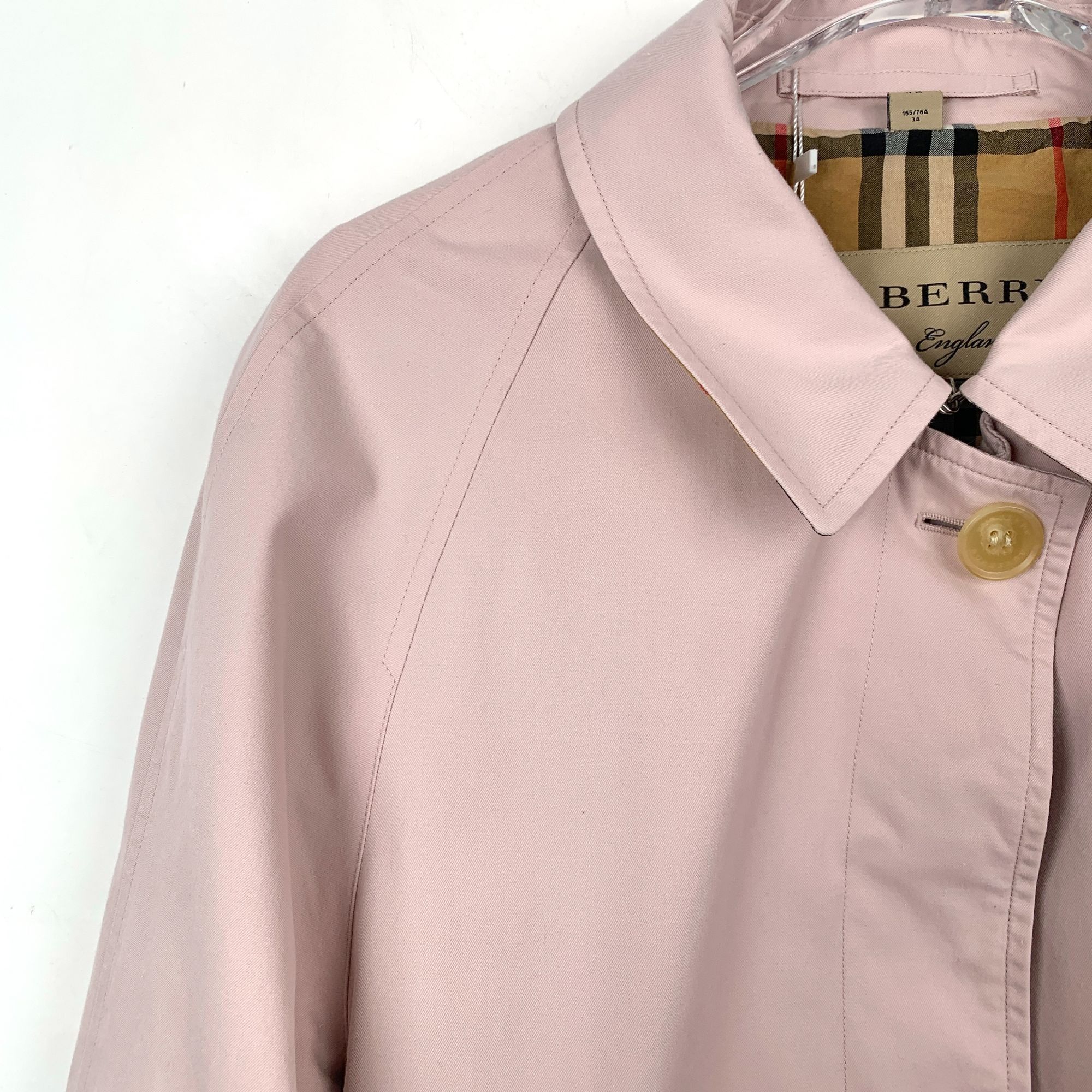 Burberry Burberry Brit Beige Check Lining Womens Trench Coat XS Size XS / US 0-2 / IT 36-38 - 2 Thumbnail