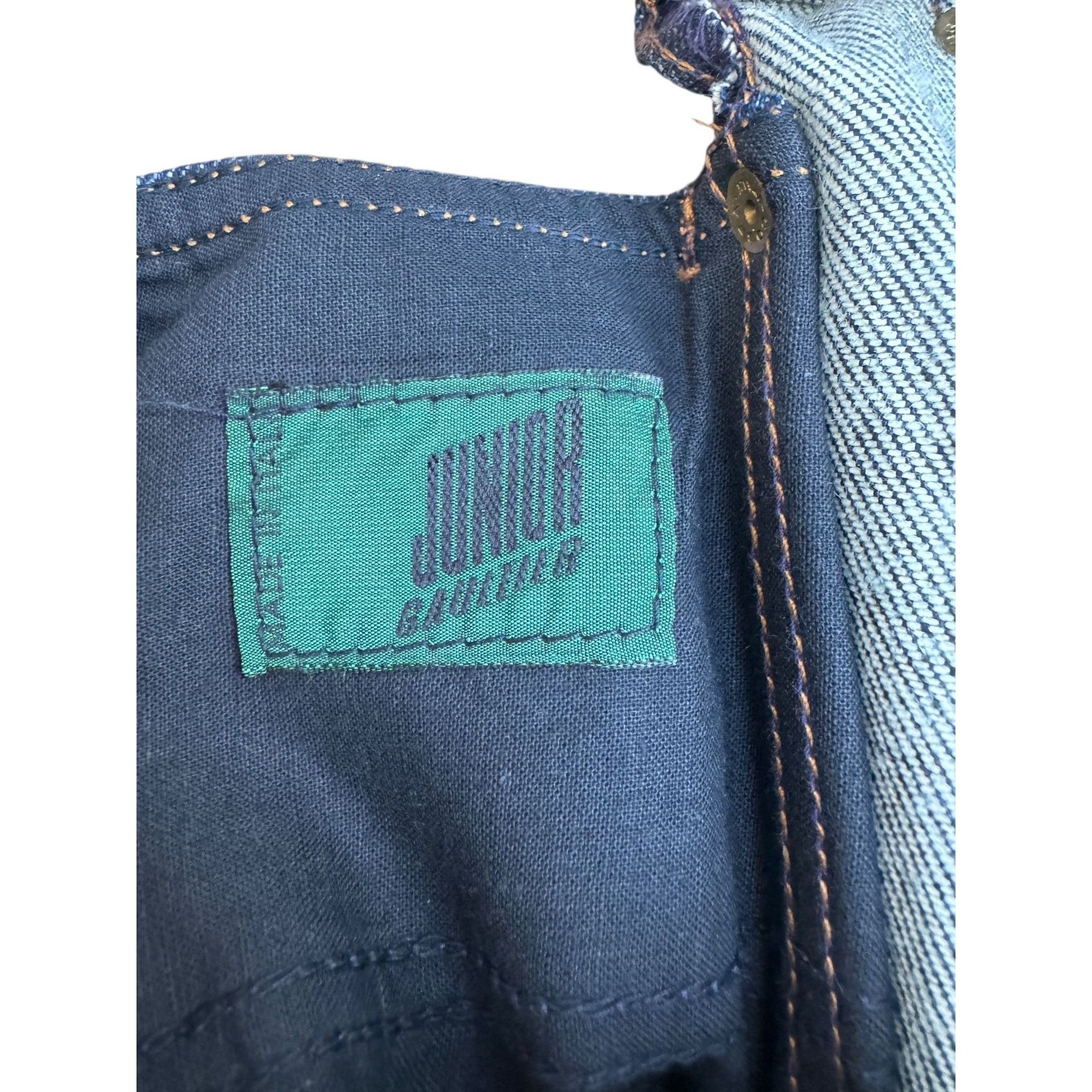 Jean Paul Gaultier Vintage Raw Cut Denim Jeans Size US 30 / EU 46 - 6 Thumbnail