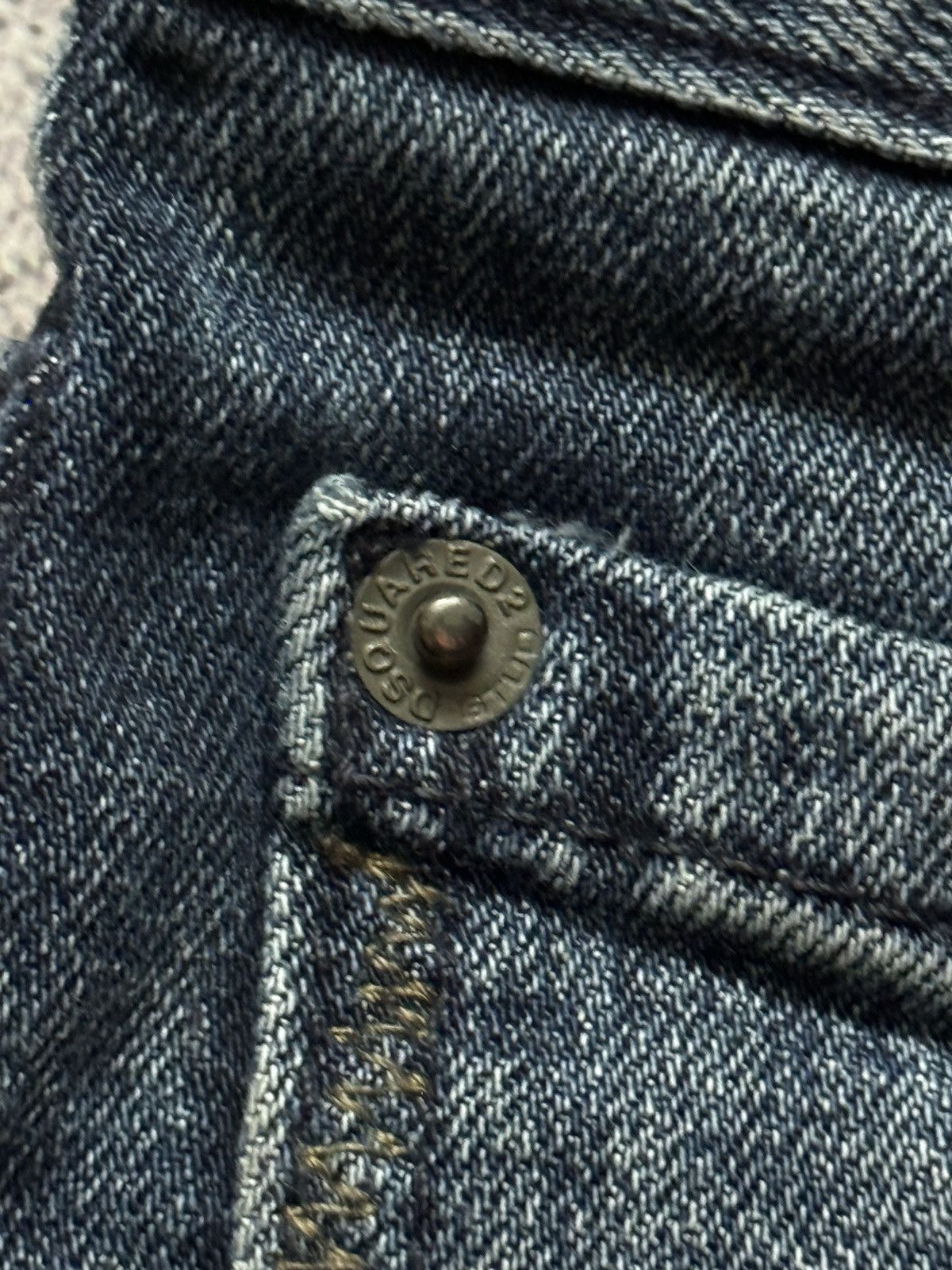Dsquared2 Dsquared2 54 distressed denim pant trouser Jean chino y2k Size US 36 / EU 52 - 16 Thumbnail