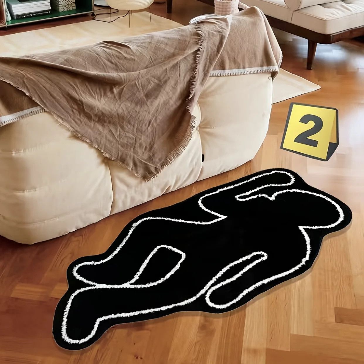 Japanese Brand × Vintage Creative Humanoid Rug Size ONE SIZE - 2 Thumbnail