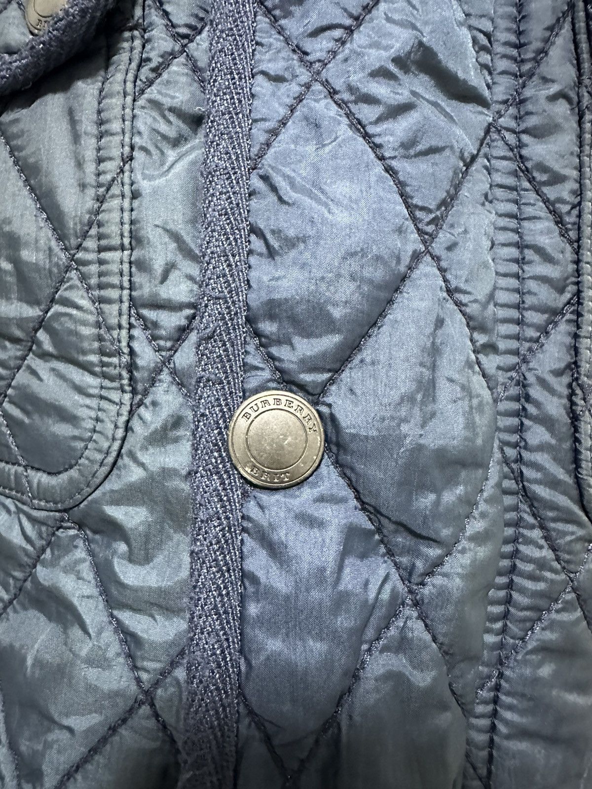Burberry Burberry Brit Quilted Jacket Design Sun Faded Size US L / EU 52-54 / 3 - 6 Thumbnail