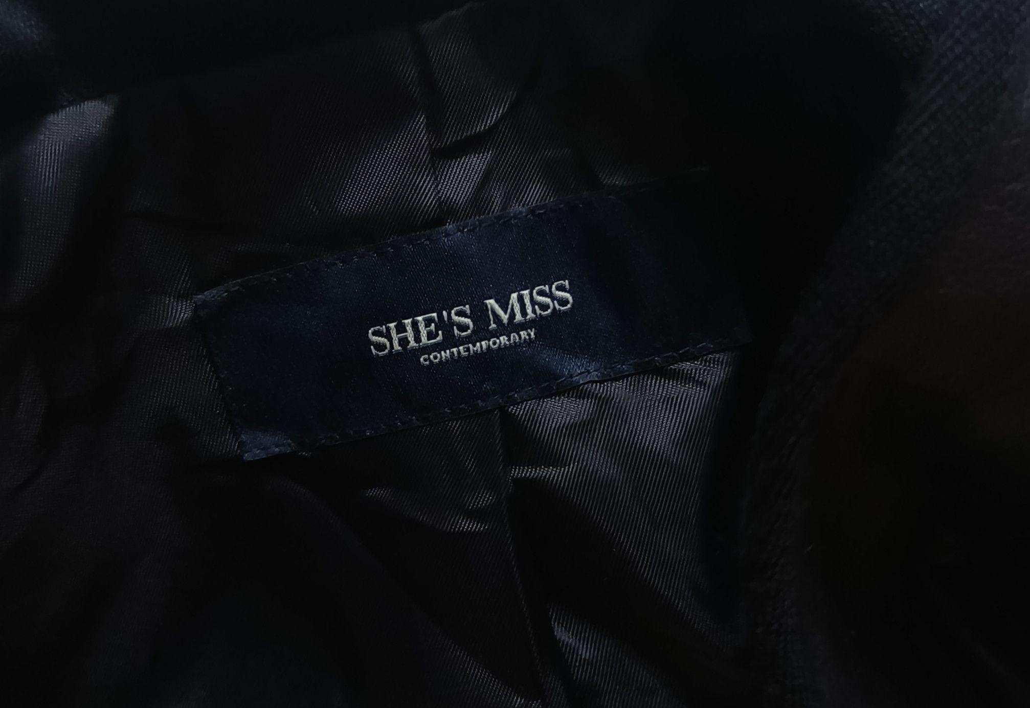 Vintage Vintage Y2K SHE'S MISS Women's Sheepskin Leather Jacket Size S / US 4 / IT 40 - 8 Thumbnail