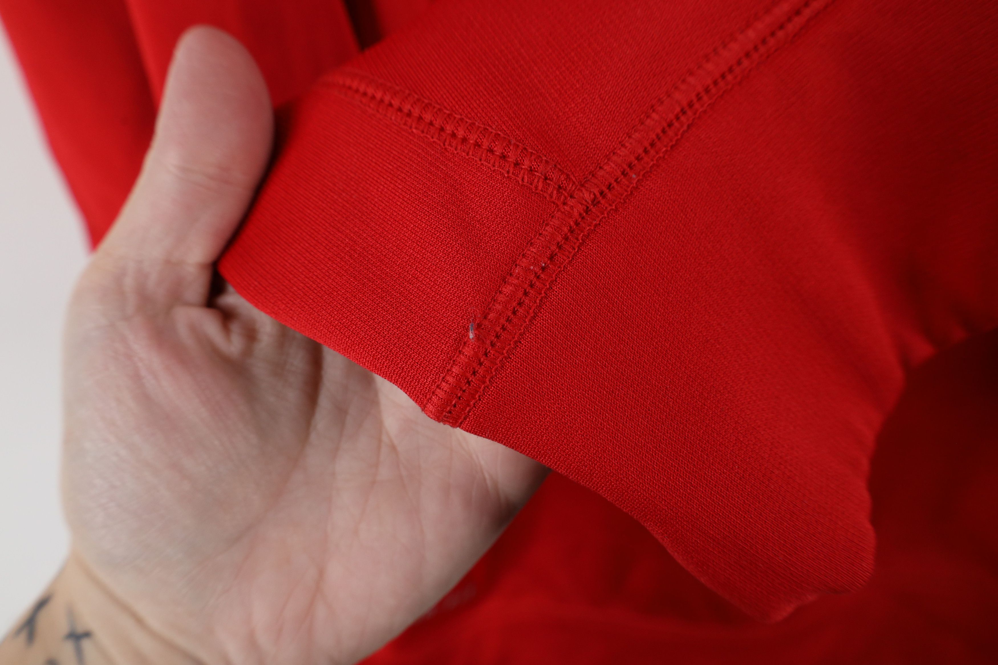 Nike × Vintage Nike Therma Fit Out Ohio State University Sweatshirt Red Size US M / EU 48-50 / 2 - 8 Thumbnail
