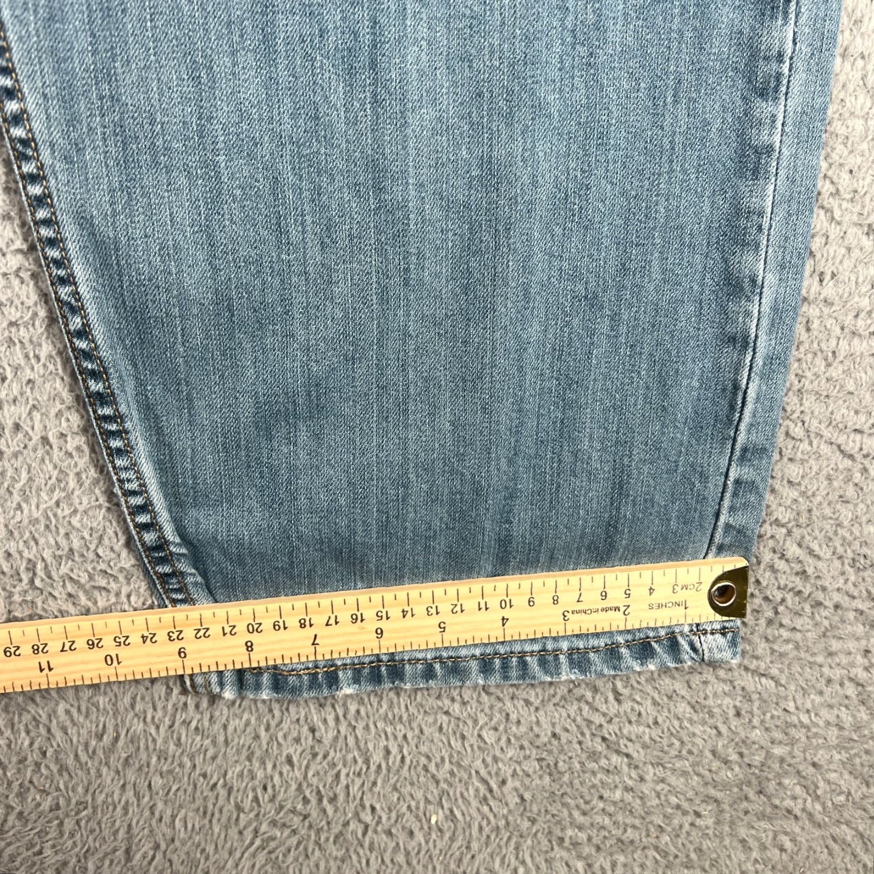 Levi's Levi's Jeans Men’s 34 Regular Fit Blue Distressed Wide-Leg Grunge Y2K Baggy Denim Size US 34 / EU 50 - 2 Thumbnail