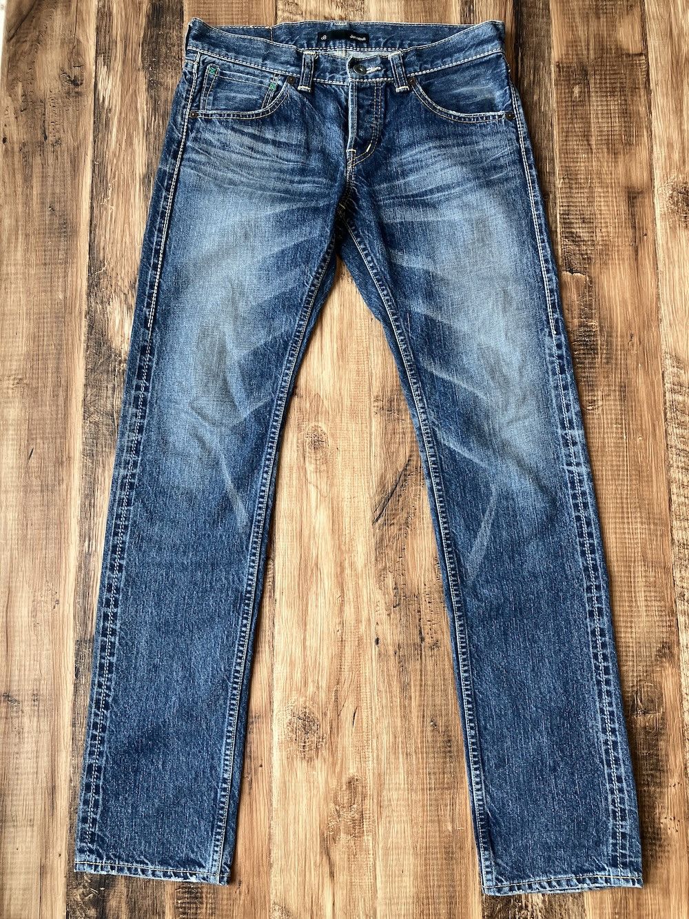 Johnbull JOHNBULL for Women AP725 W32 x L32 Slim-fit Selvedge Size 32" / US 10 / IT 46 - 4 Thumbnail