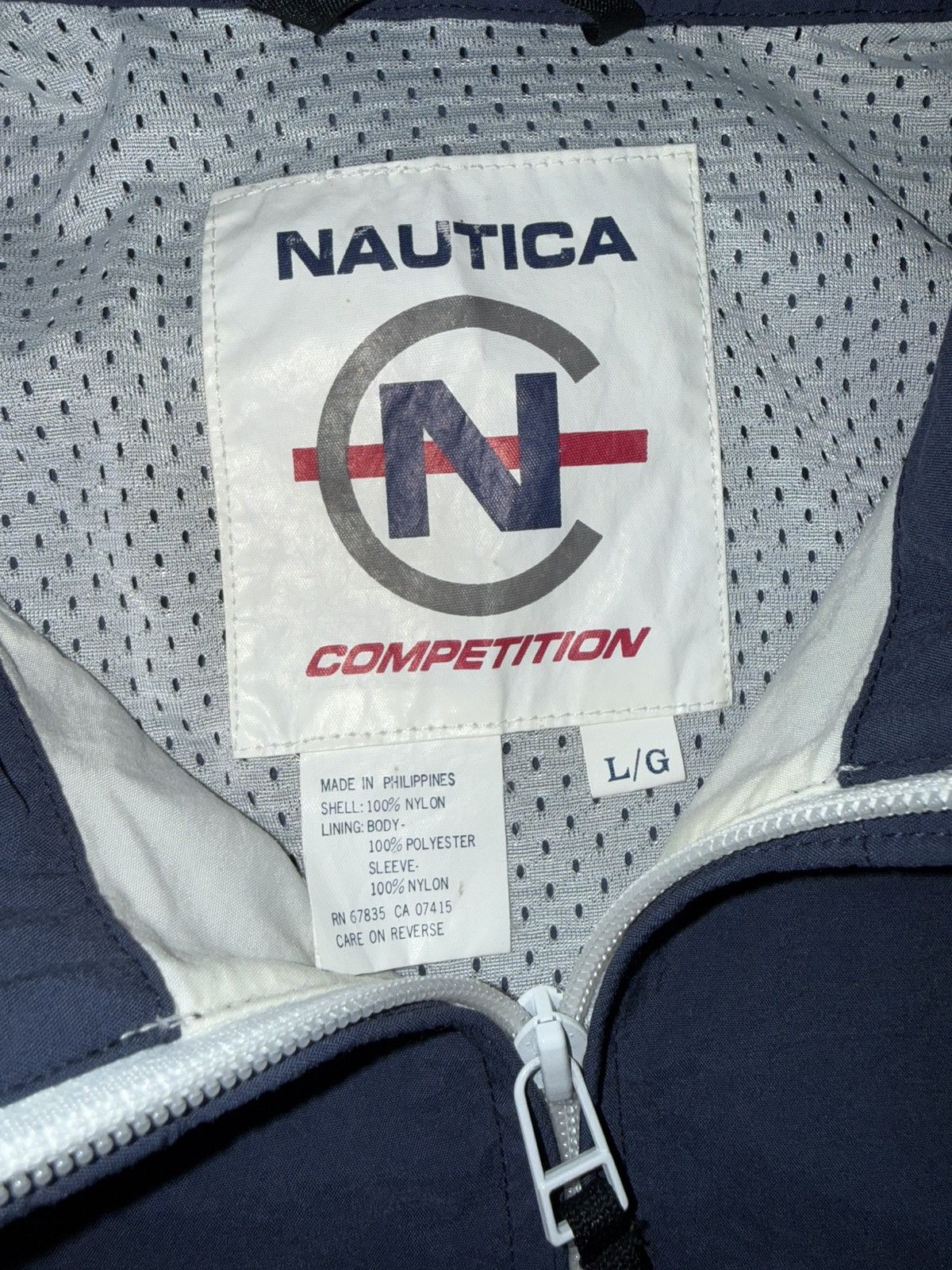 Nautica Vintage Nautica Competition Windbreaker Jacket L Size US L / EU 52-54 / 3 - 5 Thumbnail