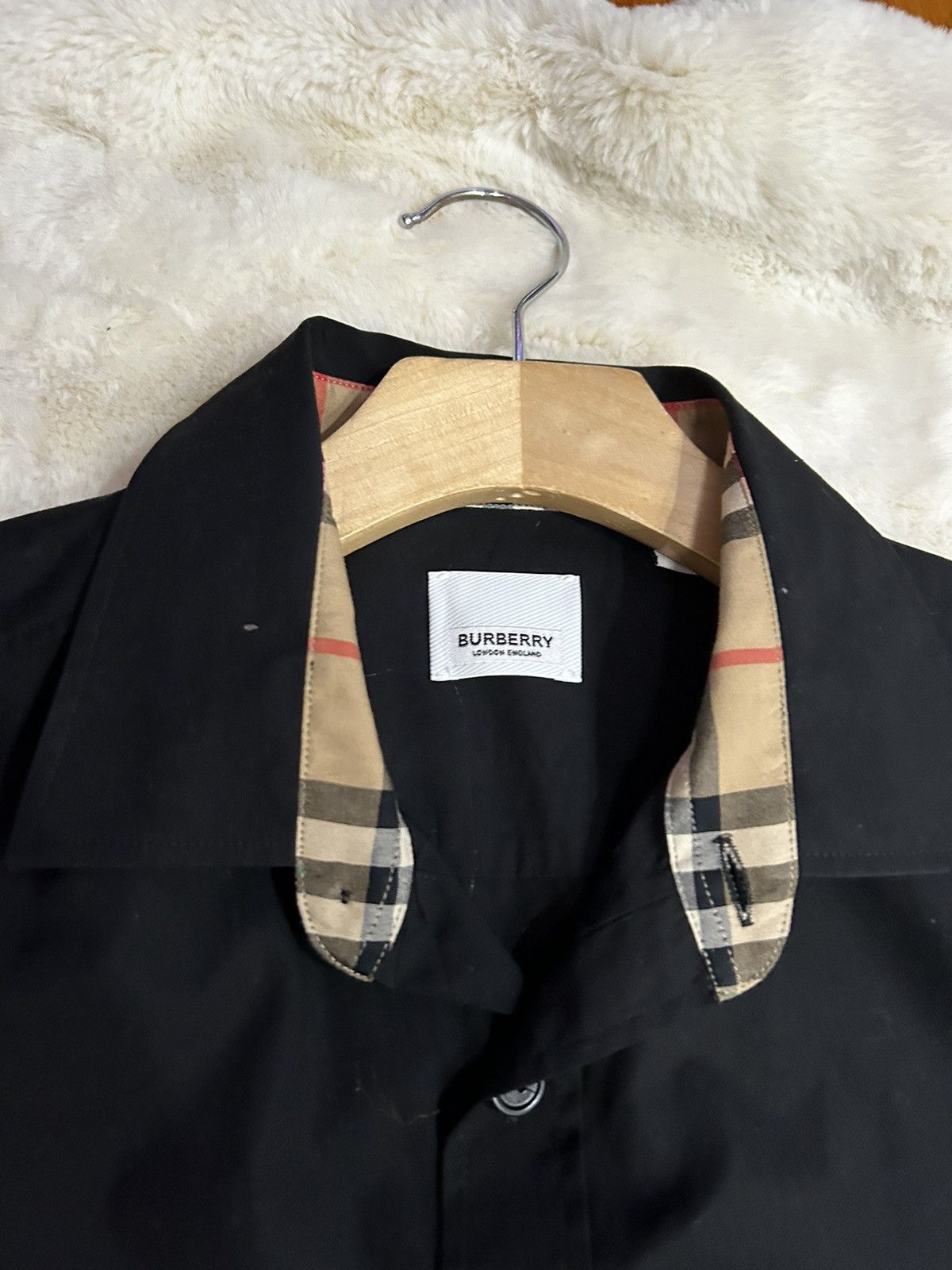 Burberry Black Burberry Button Shirt Size US S / EU 44-46 / 1 - 9 Thumbnail